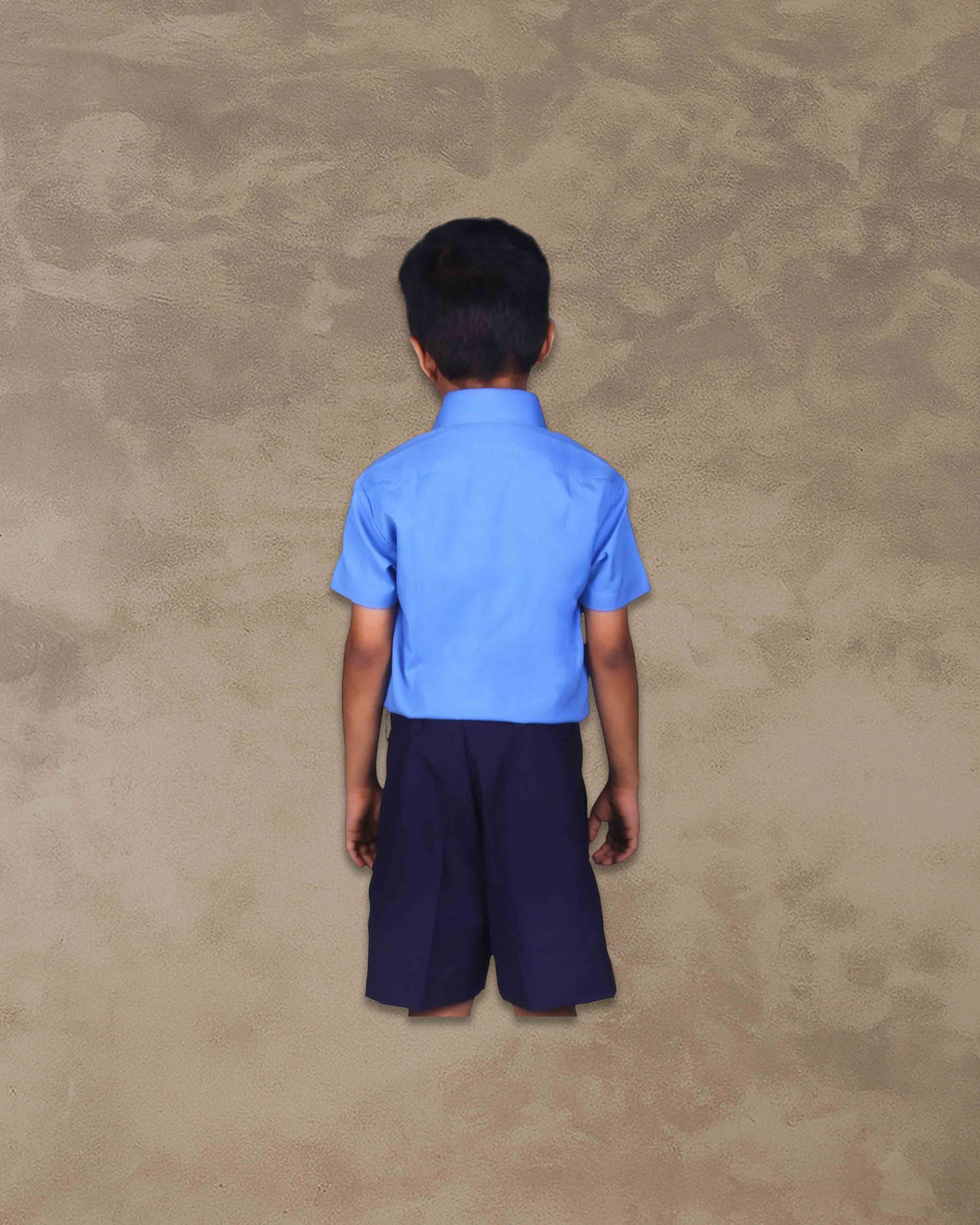 School Uniform - Pant for Boys, Cotton Shorts, Elastic Waist Half Pants, Regular Fit Sports Shorts
