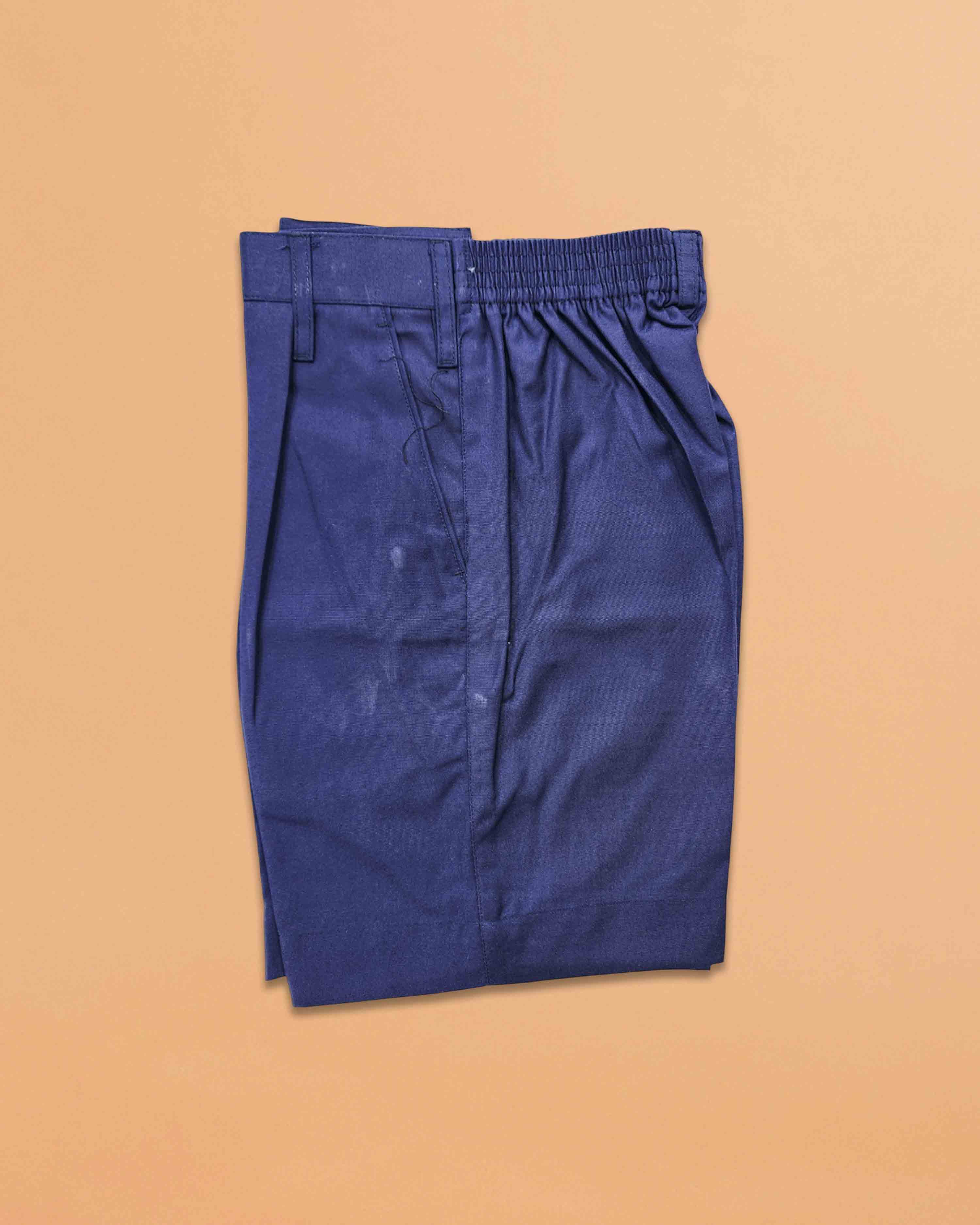 School Uniform - Pant for Boys, Cotton Shorts, Elastic Waist Half Pants, Regular Fit Sports Shorts