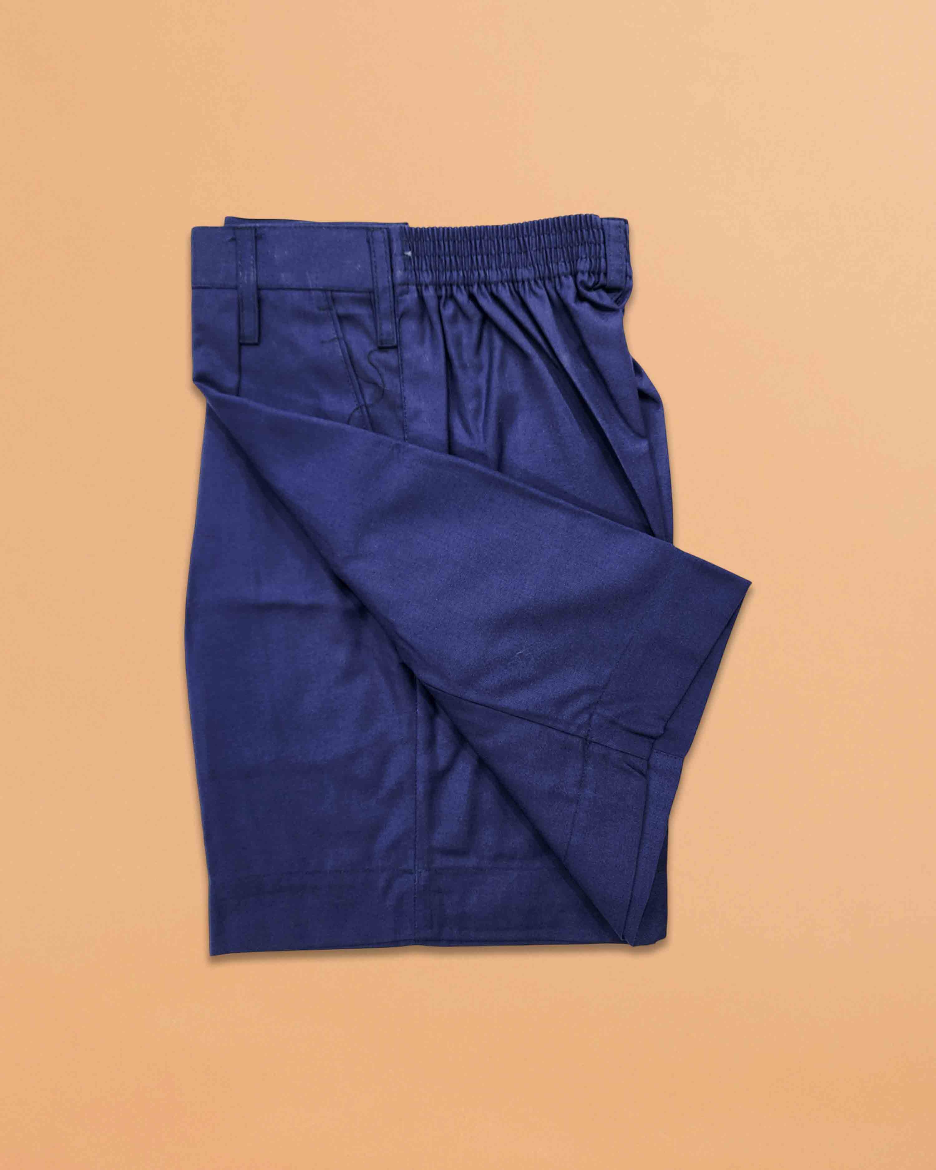 School Uniform - Pant for Boys, Cotton Shorts, Elastic Waist Half Pants, Regular Fit Sports Shorts