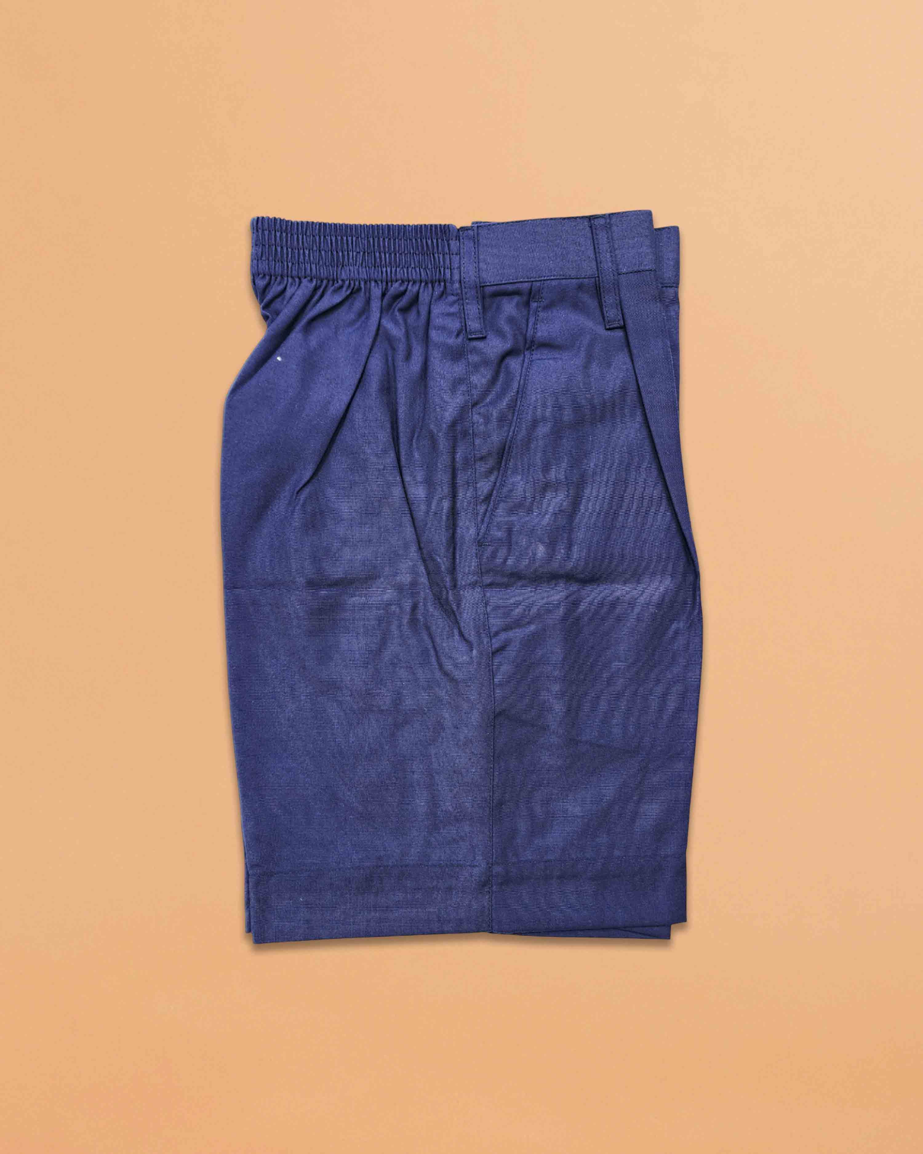 School Uniform - Pant for Boys, Cotton Shorts, Elastic Waist Half Pants, Regular Fit Sports Shorts