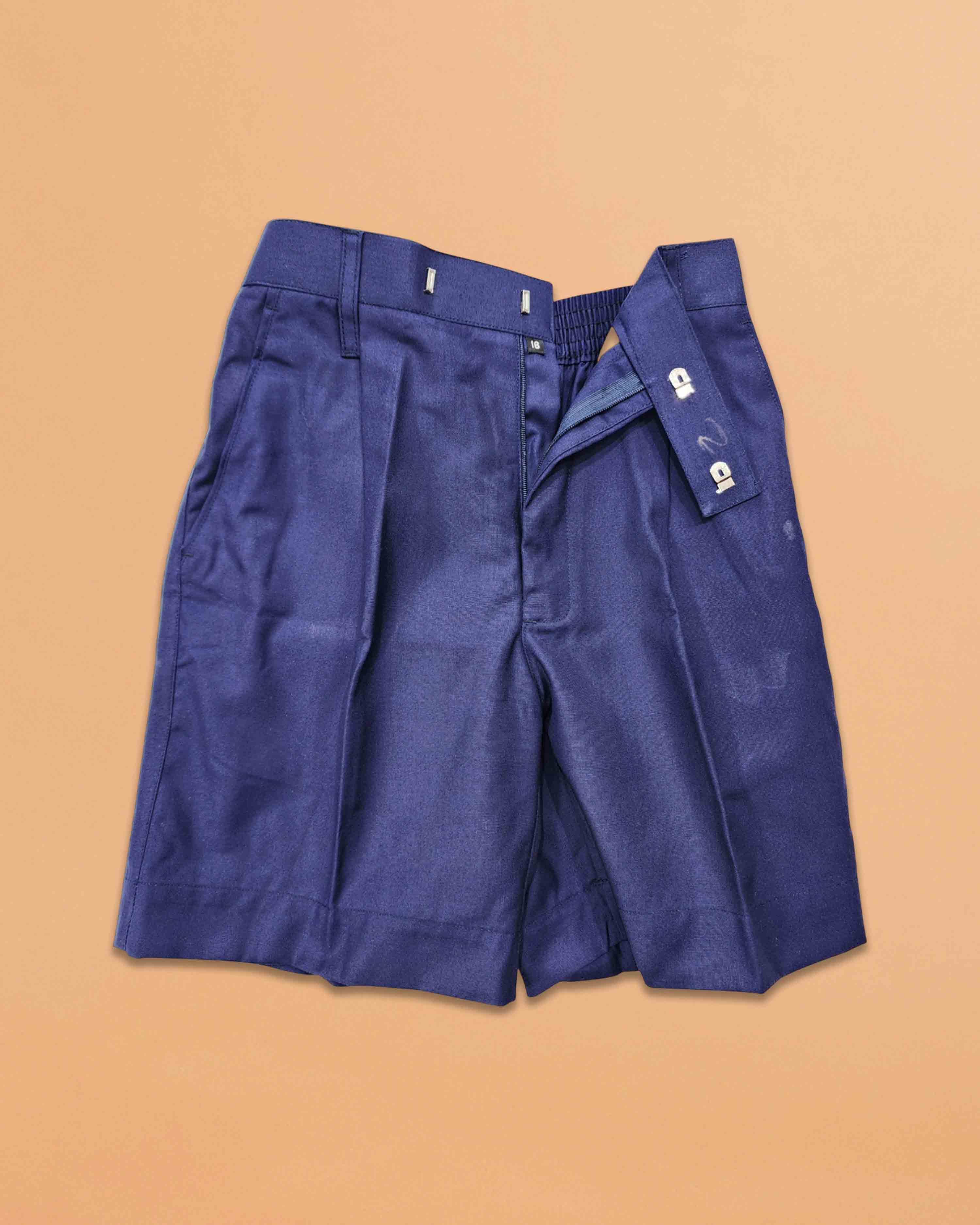 School Uniform - Pant for Boys, Cotton Shorts, Elastic Waist Half Pants, Regular Fit Sports Shorts