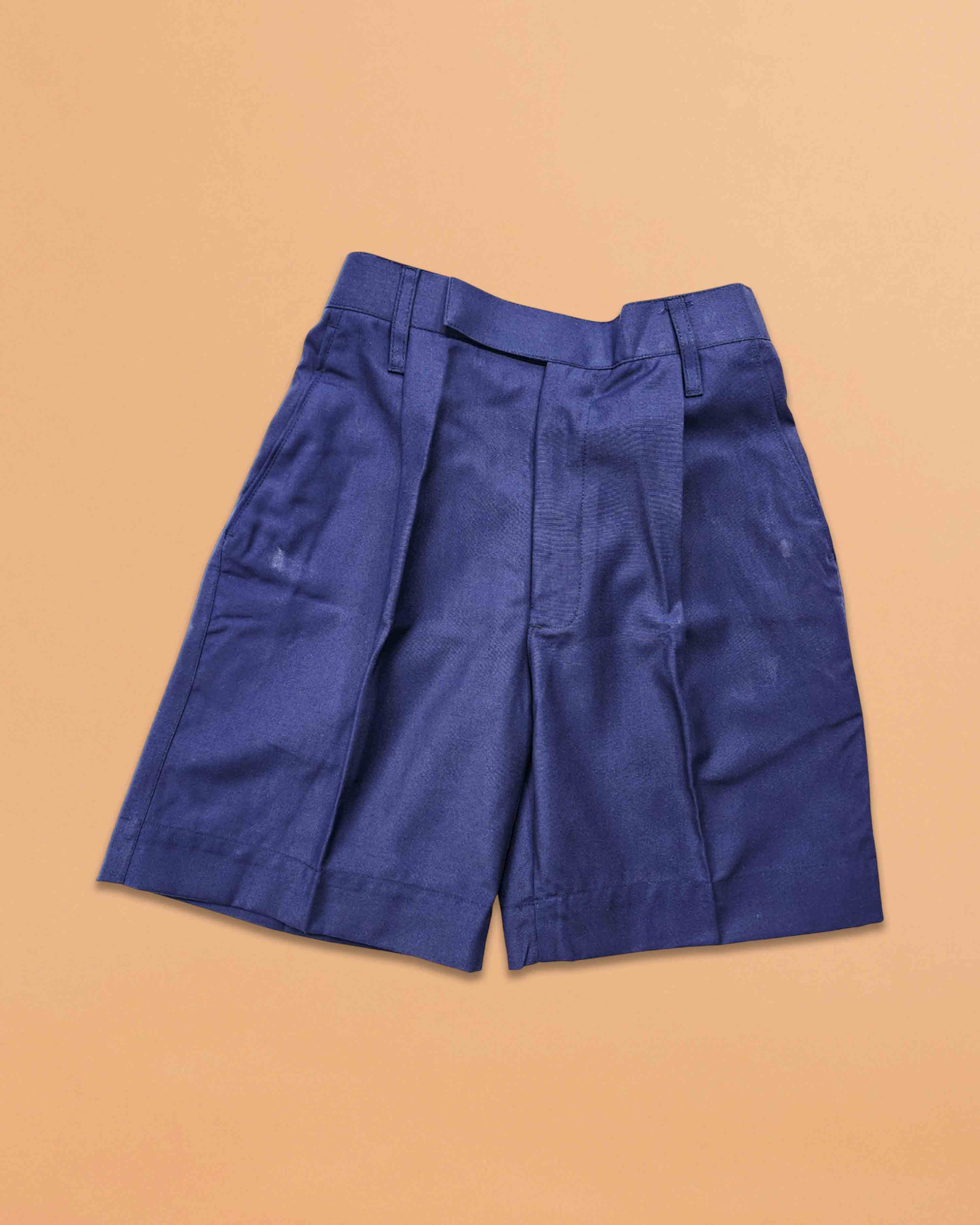 School Uniform - Pant for Boys, Cotton Shorts, Elastic Waist Half Pants, Regular Fit Sports Shorts