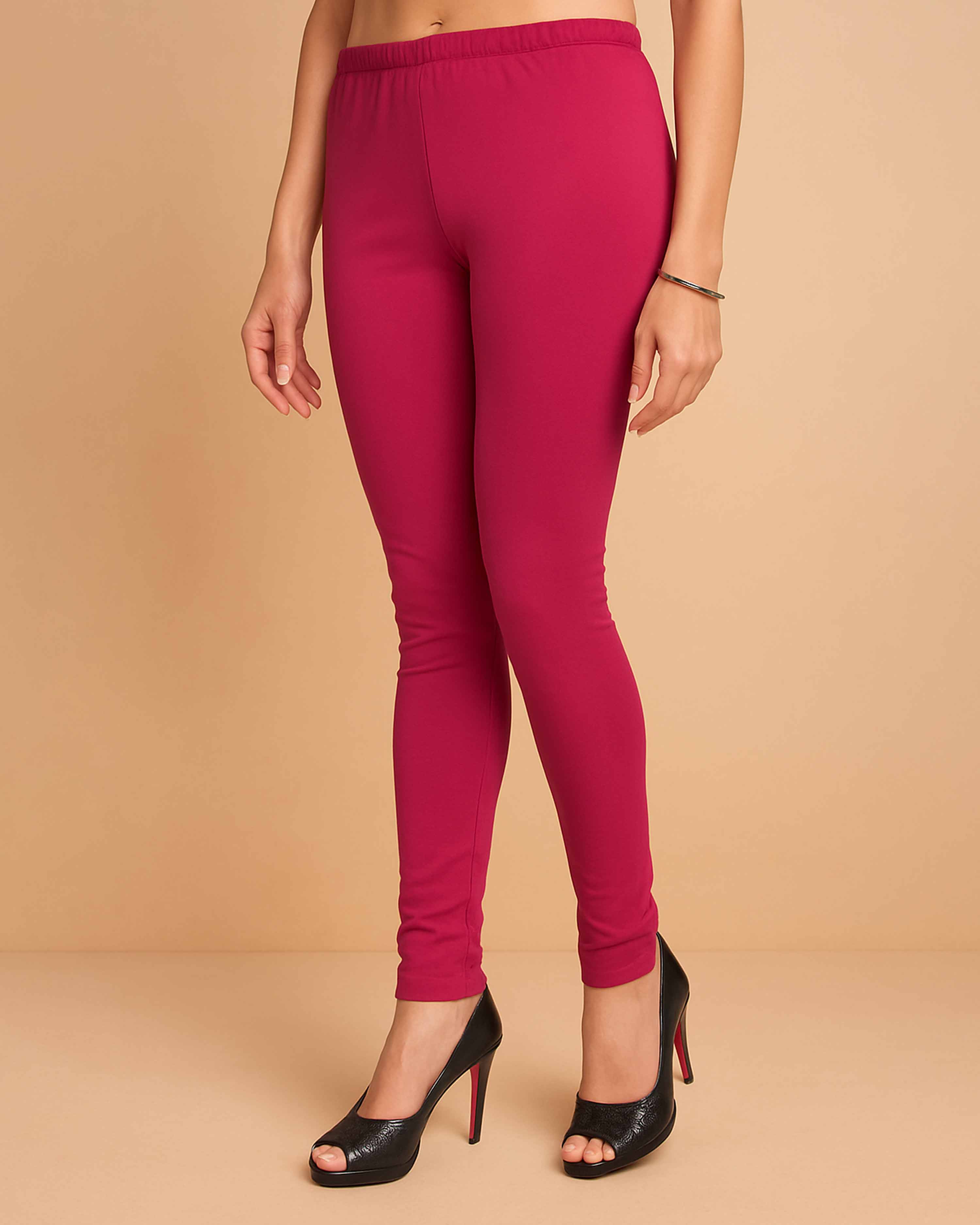 Women Strechable Full Length Leggings For Women Chudidar |Full Length For Women | Combo Of 2