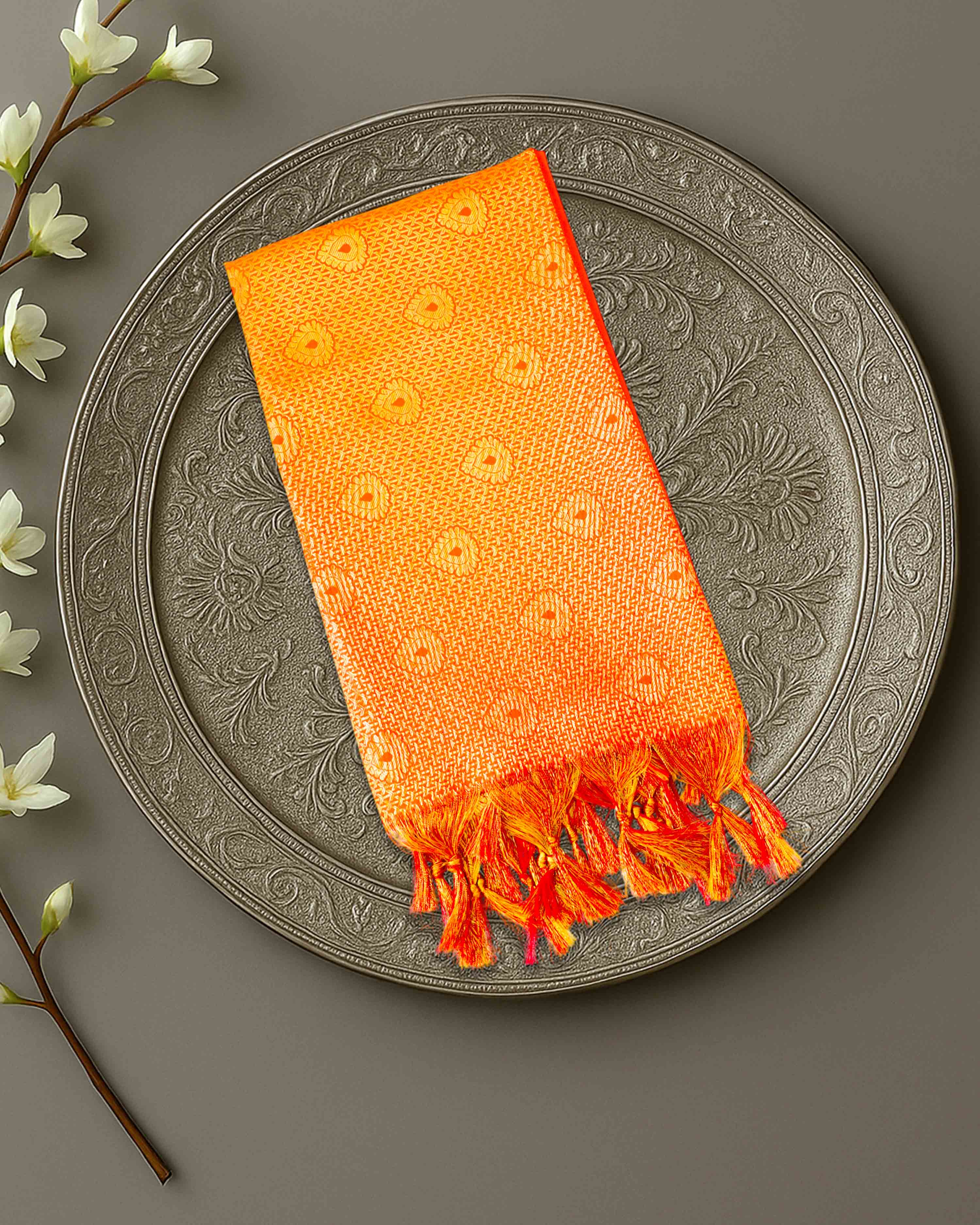 Ponnadai Jari Shawls for Men and Women | VIP Quality 2 mtr