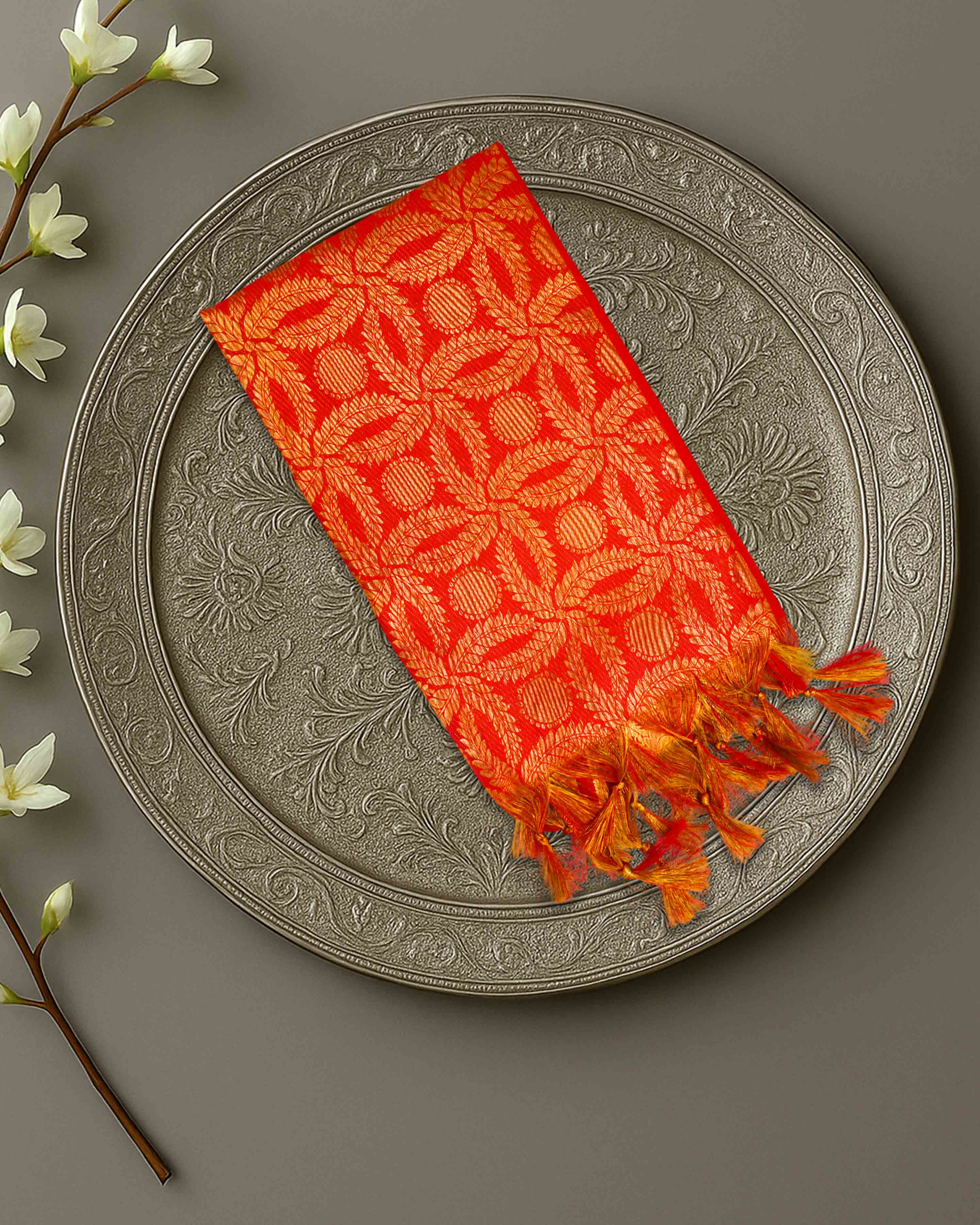 Ponnadai Jari Shawls for Men and Women | VIP Quality 2 mtr