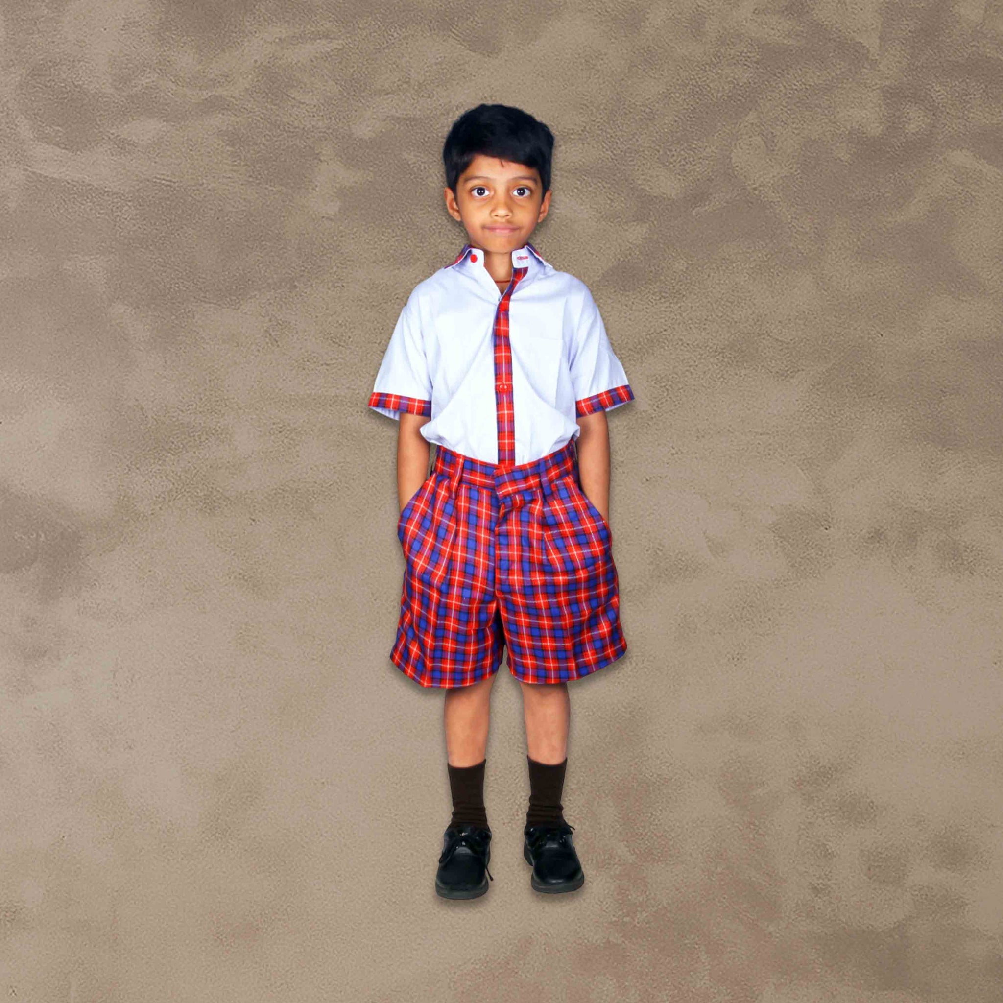 School Uniform - Cotton Shorts for boys - vivekananda school