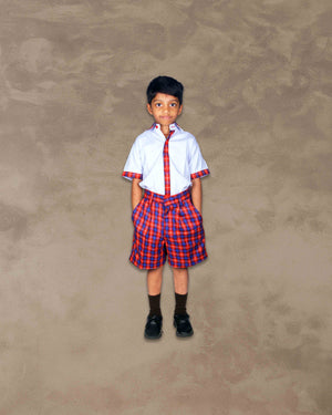 School Uniform - Cotton Shorts for boys - vivekananda school