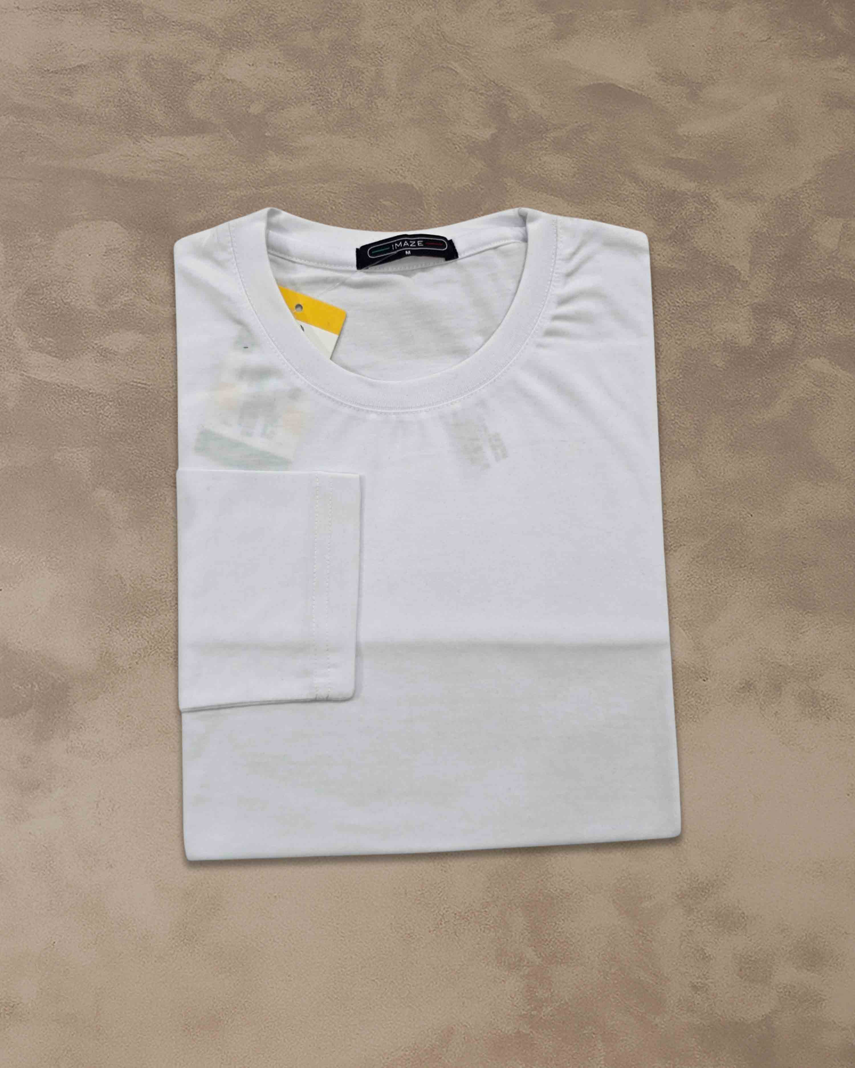 Boy's Regular Fit T-Shirt Plain Casual Wear Round Neck Premium Cotton Kids T-Shirts Full Sleeve Round Neck for Boys and Girls