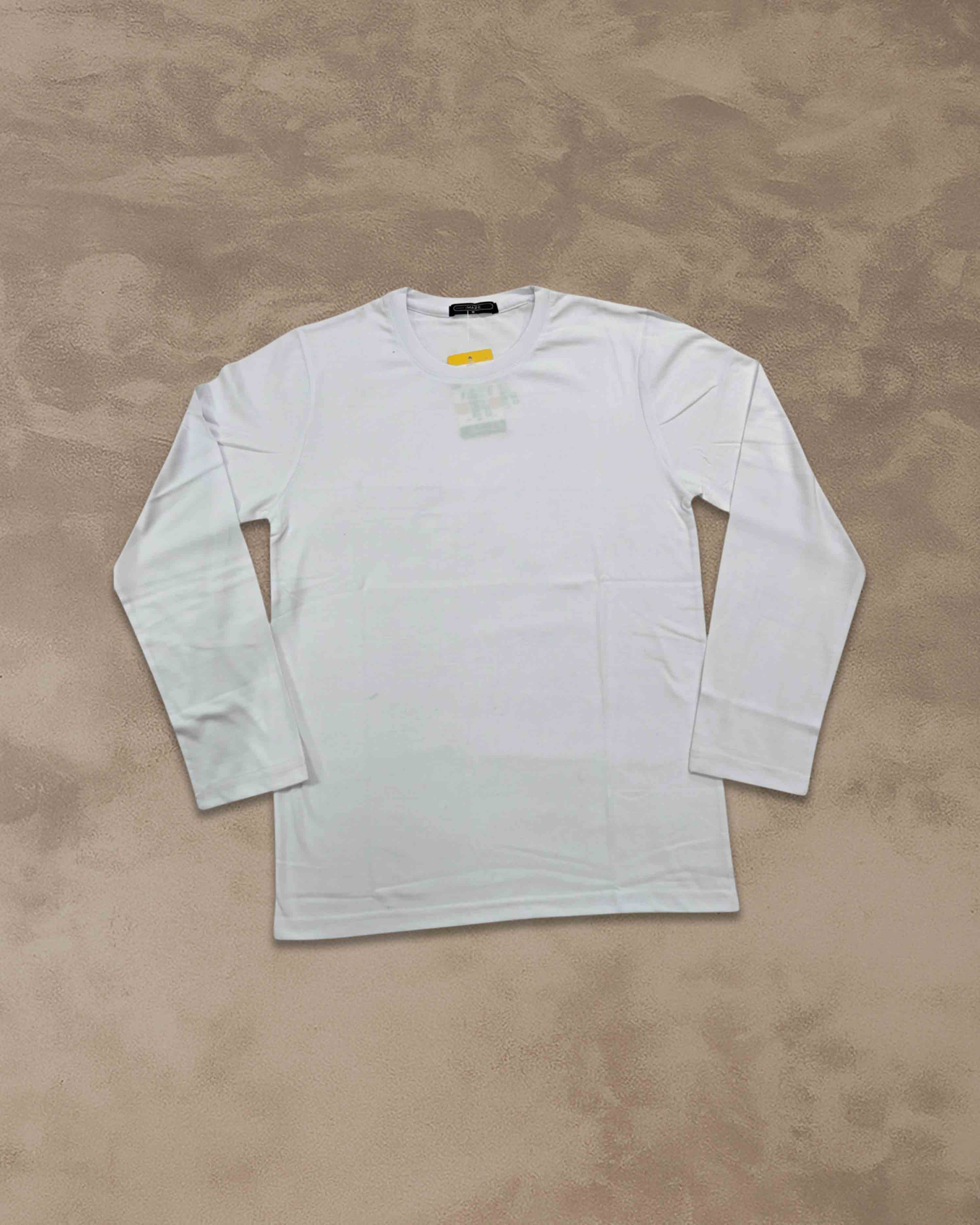 Boy's Regular Fit T-Shirt Plain Casual Wear Round Neck Premium Cotton Kids T-Shirts Full Sleeve Round Neck for Boys and Girls