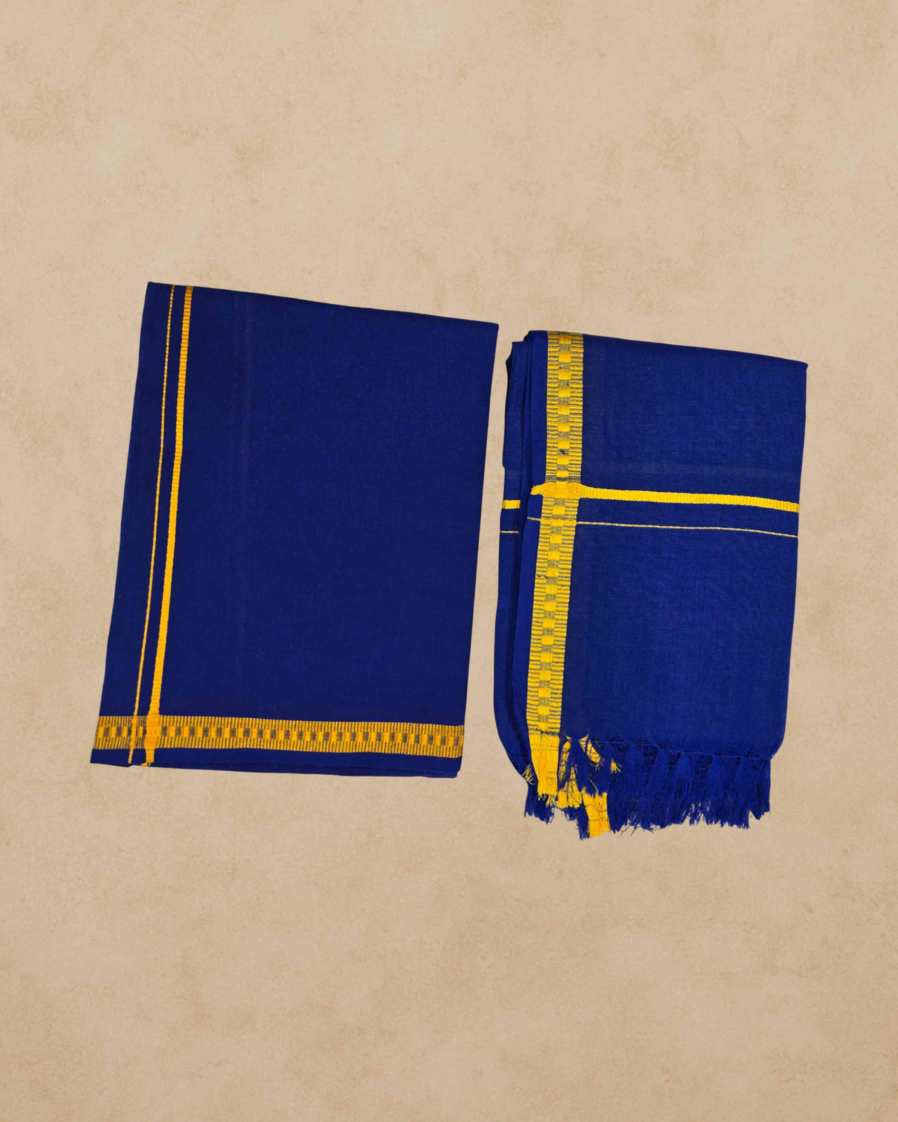Combo of Sabarimala Bag Dhotis and Towel