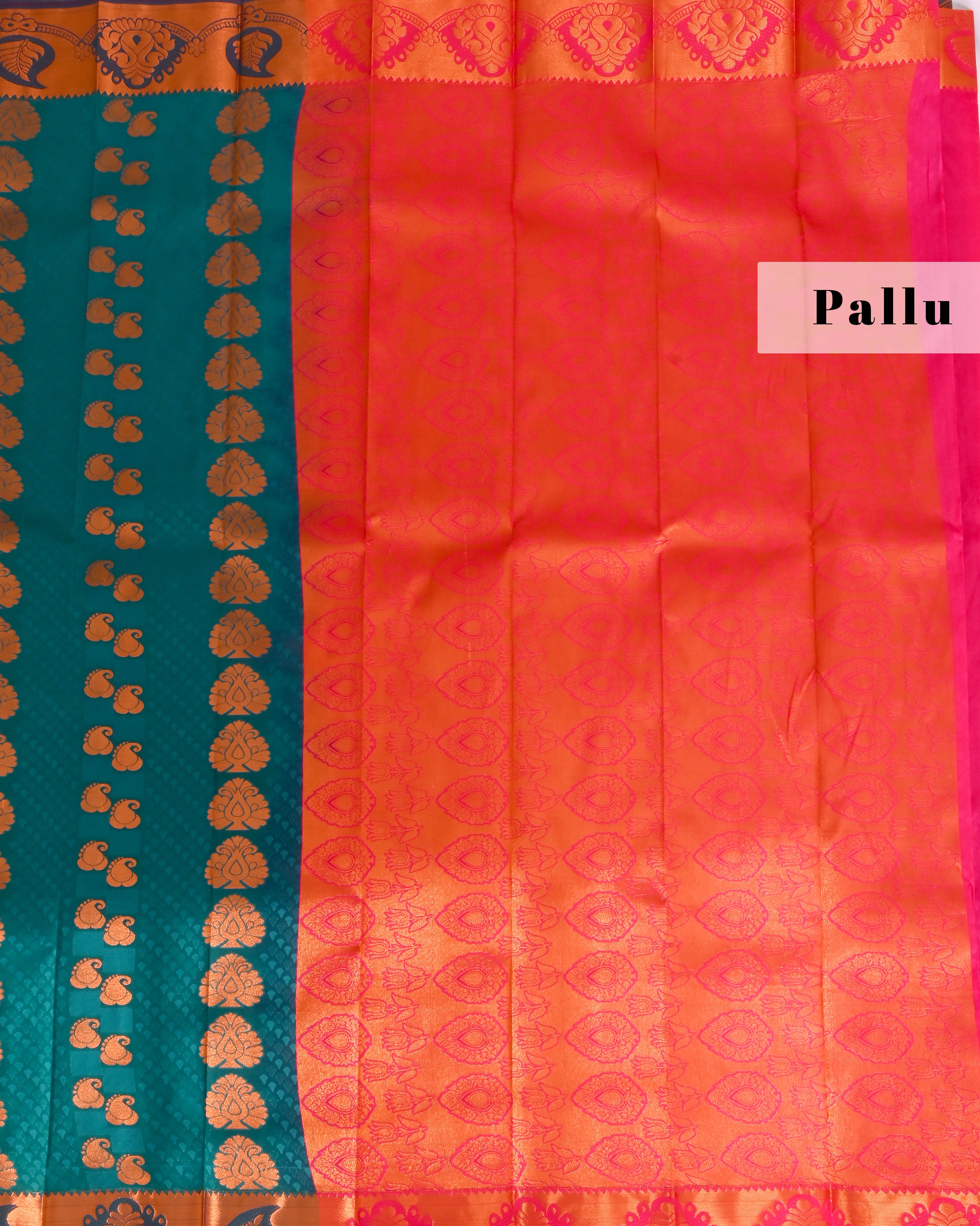Green saree