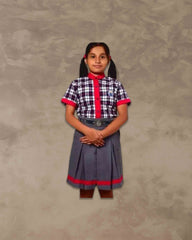 Kendriya Vidyalaya Uniform |School Uniform for Girls l GREY SKIRT