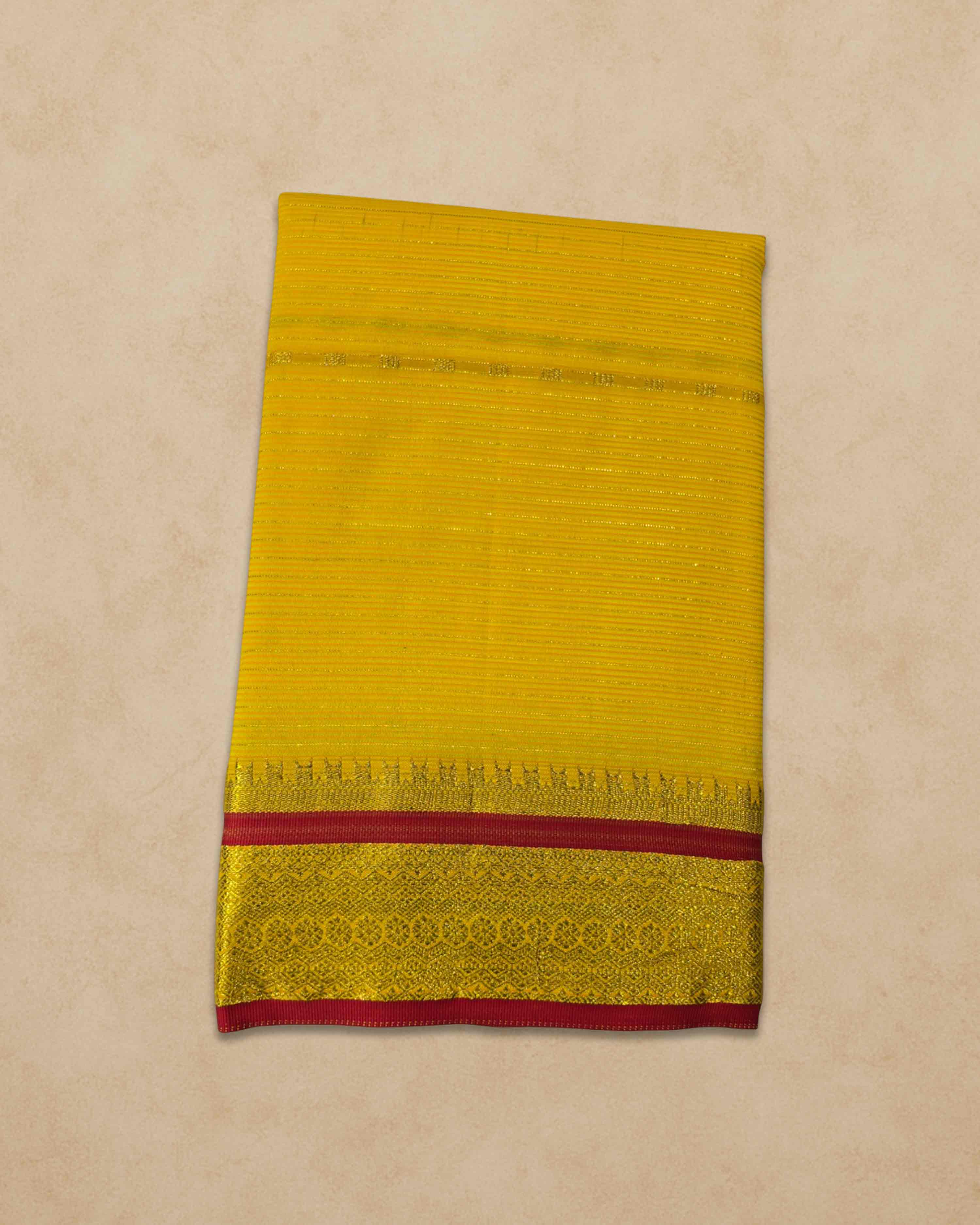 Amman Saree 6 Yards Cut Butta Pattu Devi Dress/Deity Dress Saree Contrast Border, Women Swamy Saree