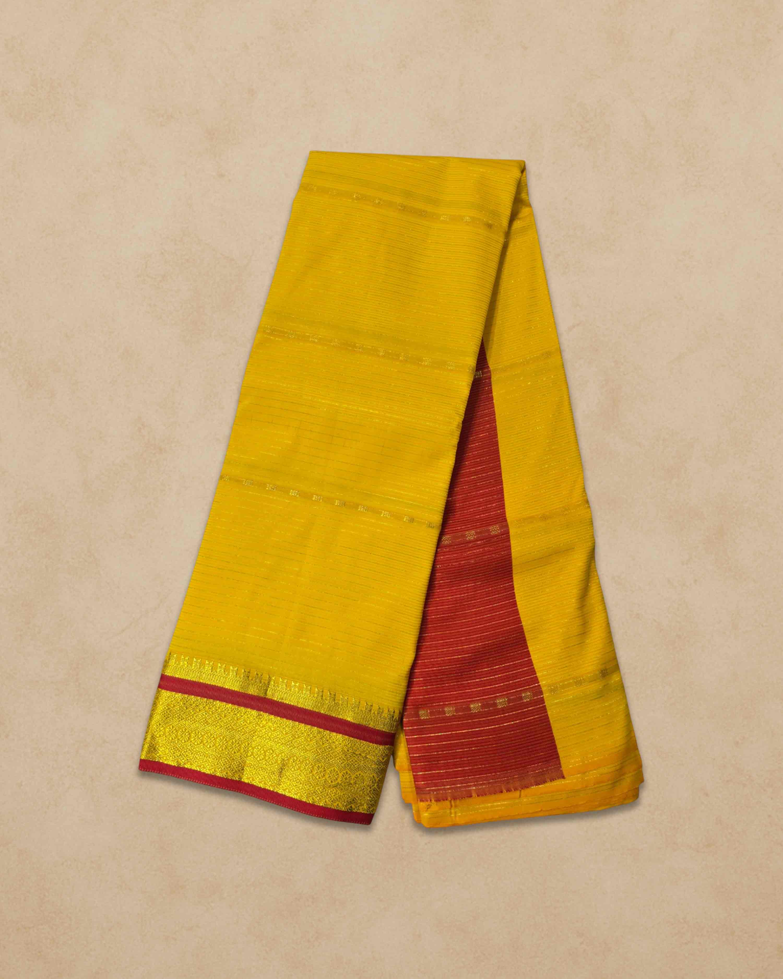 Amman Saree 6 Yards Cut Butta Pattu Devi Dress/Deity Dress Saree Contrast Border, Women Swamy Saree