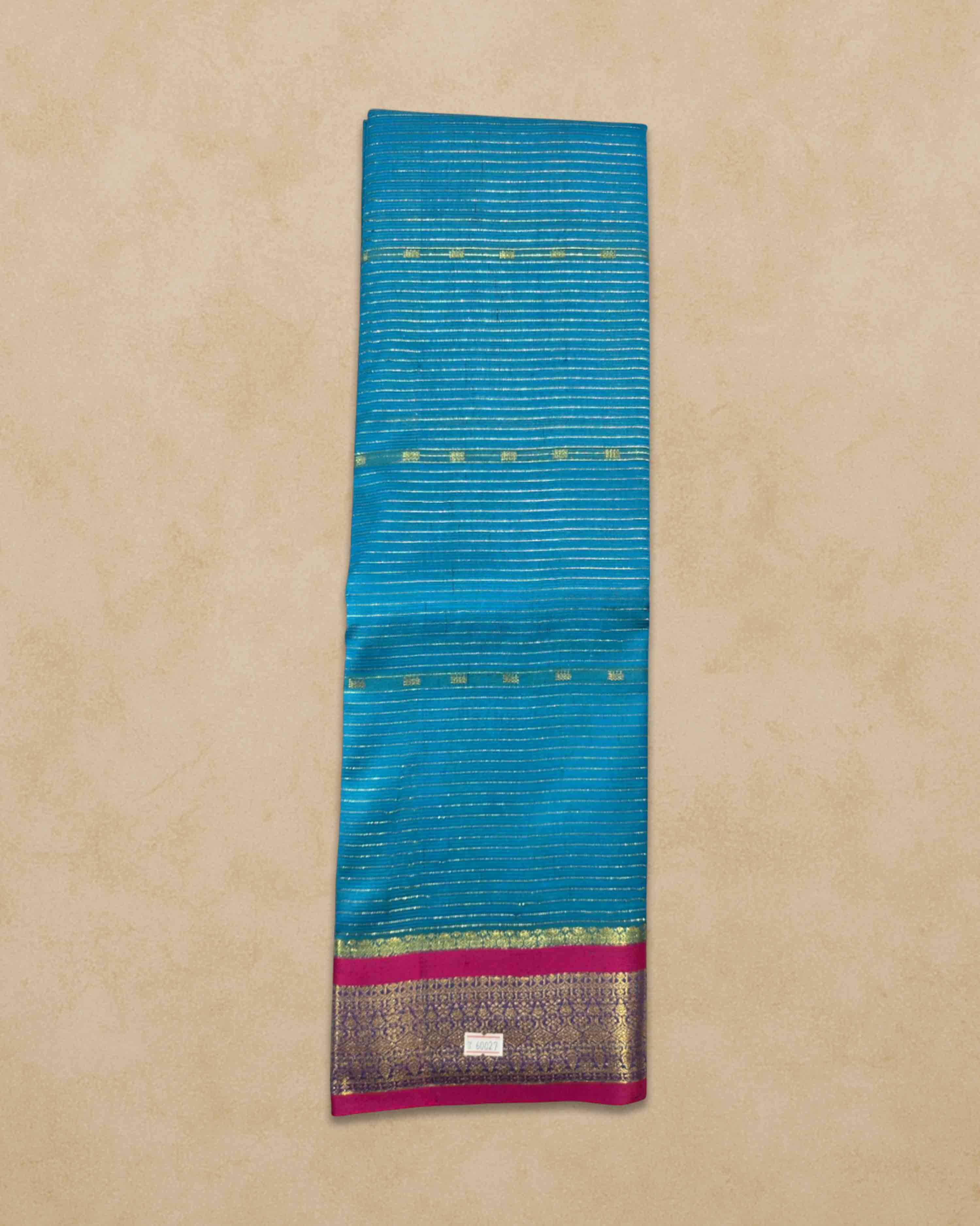 Amman Saree 6 Yards Cut Butta Pattu Devi Dress/Deity Dress Saree Contrast Border, Women Swamy Saree