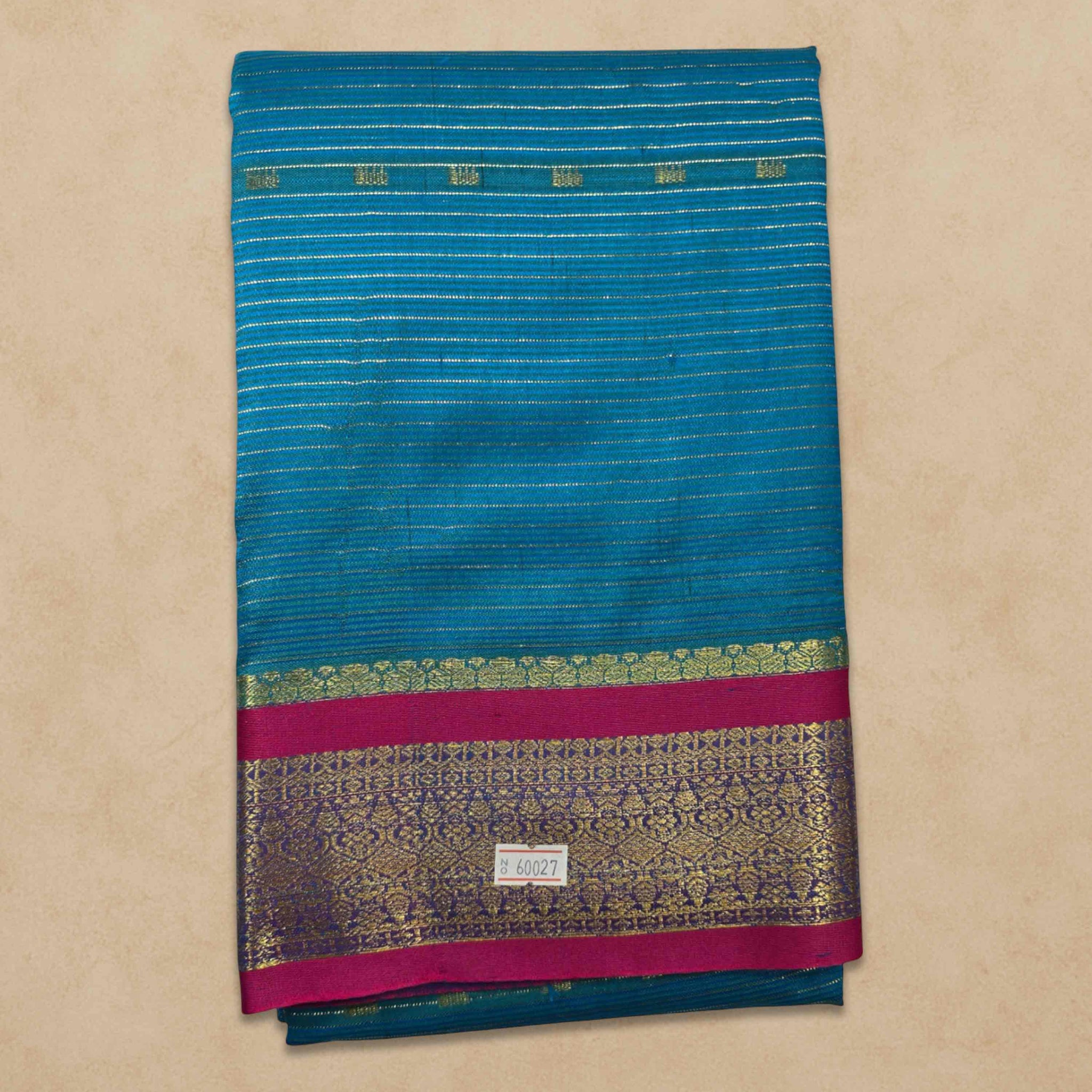 Amman Saree 6 Yards Cut Butta Pattu Devi Dress/Deity Dress Saree Contrast Border, Women Swamy Saree
