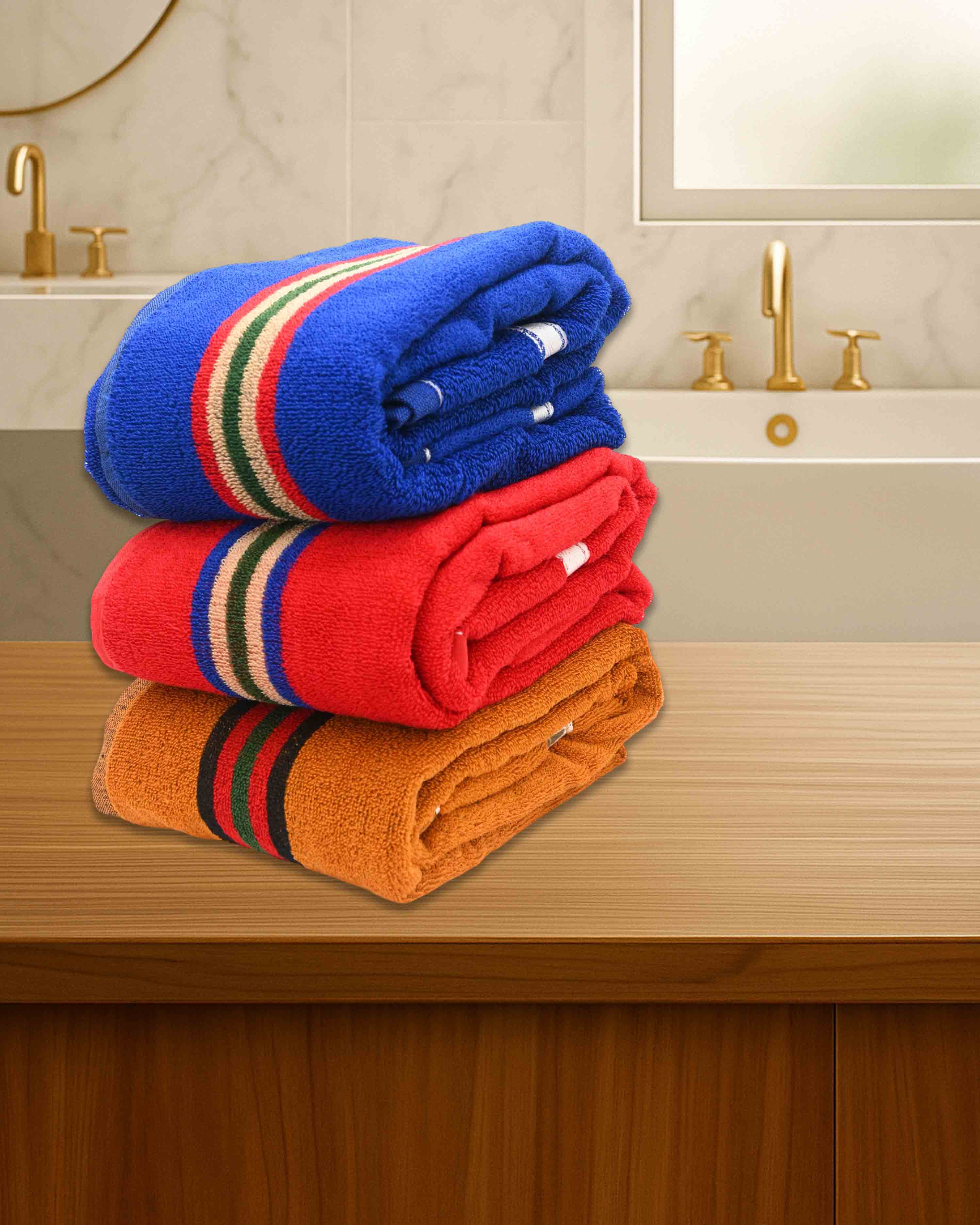 Cotton bathing towel