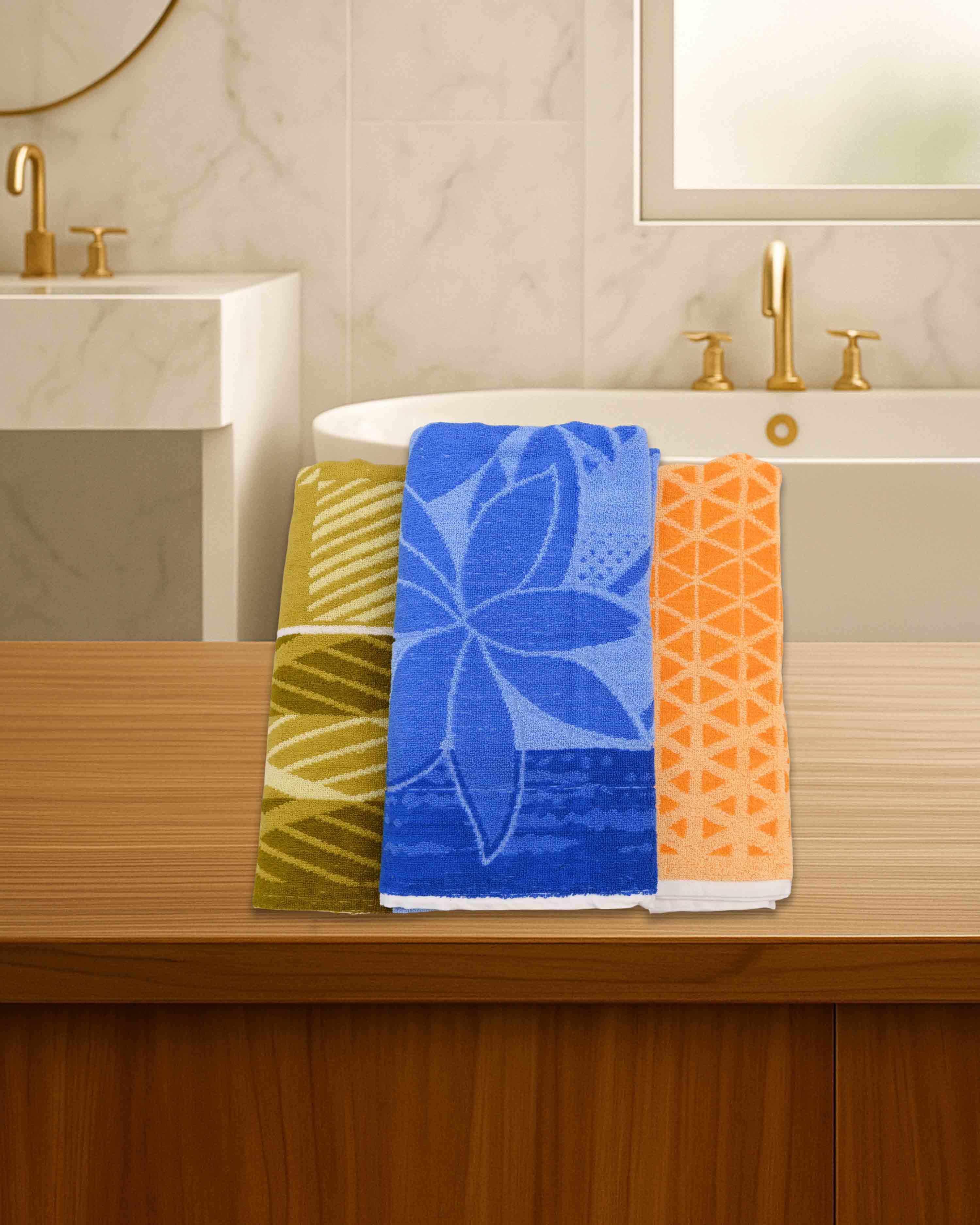 Cotton bathing towel