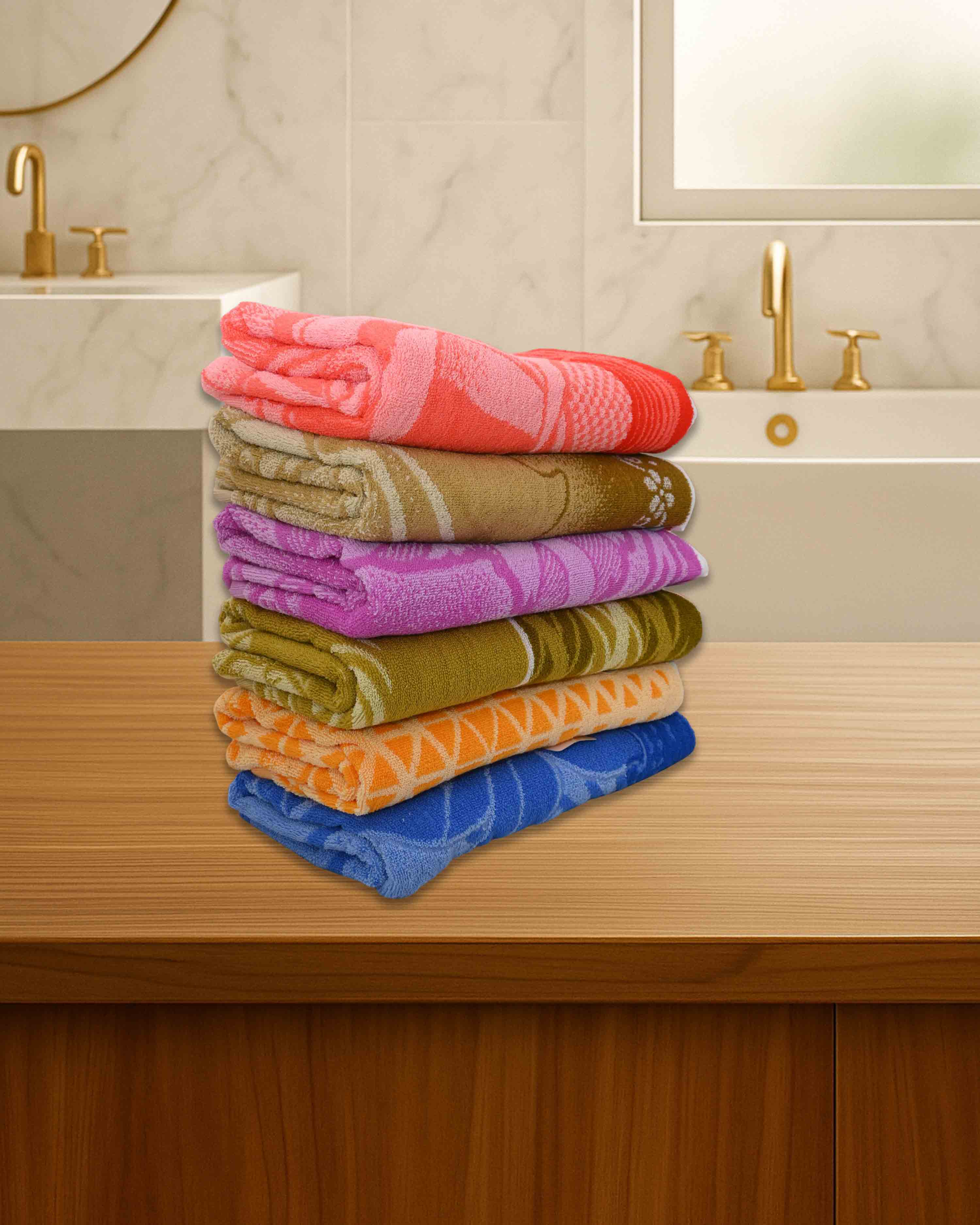Cotton bathing towel