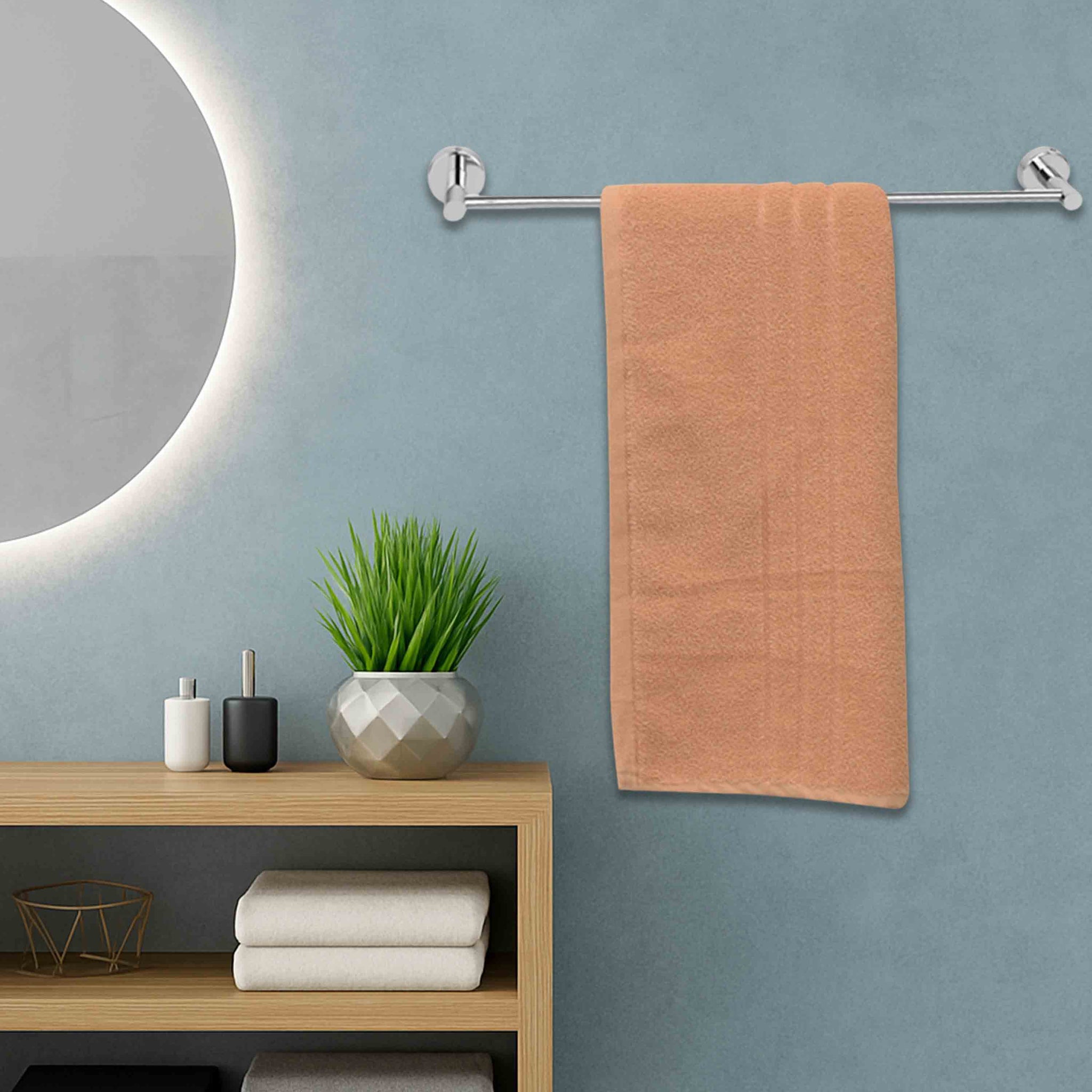 Turkish  Bath Towel | 30x60 Inch | 144 GSM Cotton Unisex Bathroom Towel | Towel for Bathing | Towel for Bath-Gym-Travel-Beach-Pool | Plain Lining