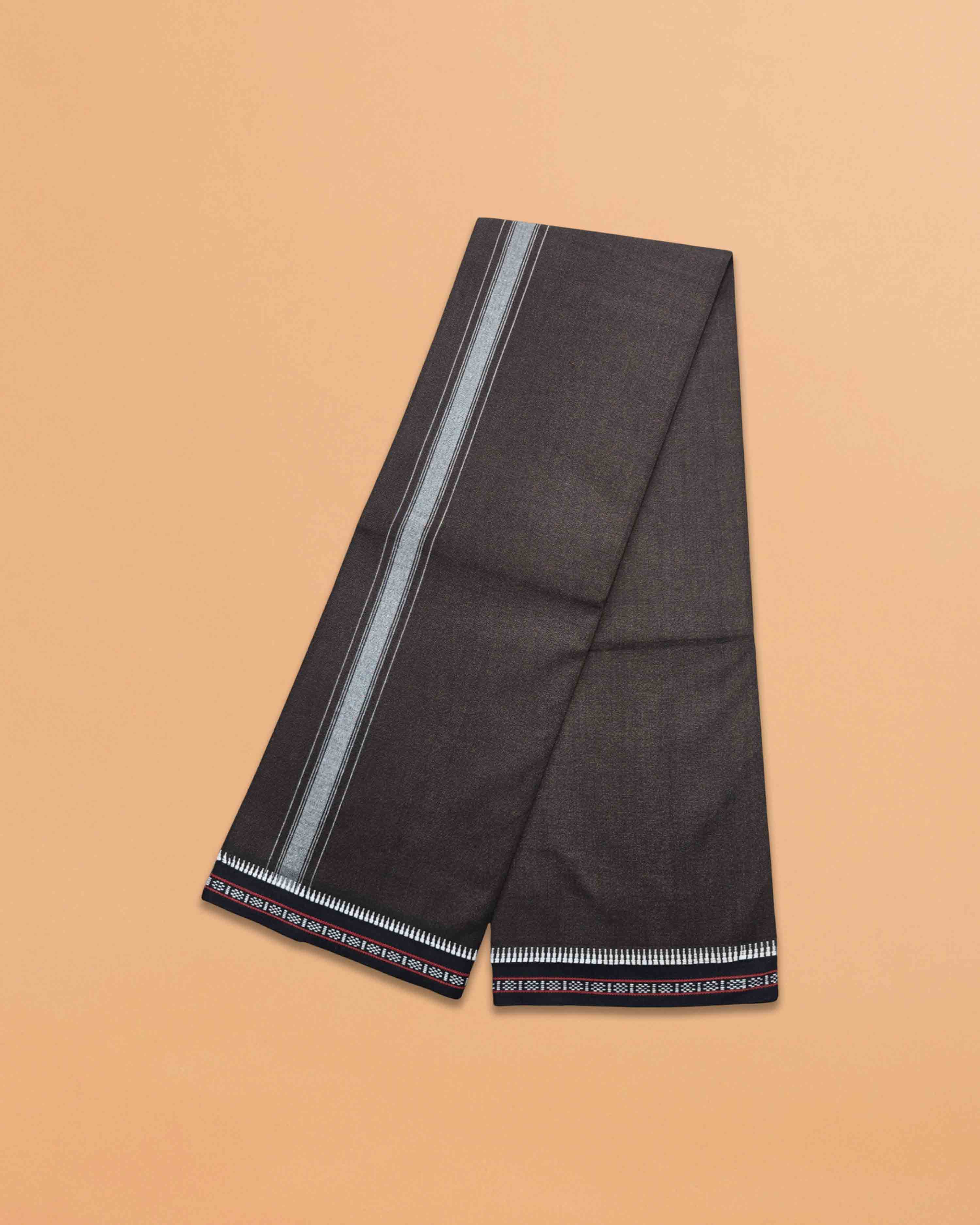 Cotton Home Wear Handloom Dhoti's Color Dhoti l Kerala Thalapathi Border Single/Mundus | Men Temple Wear | Devotional Wear | Pure Cotton -Pack 2
