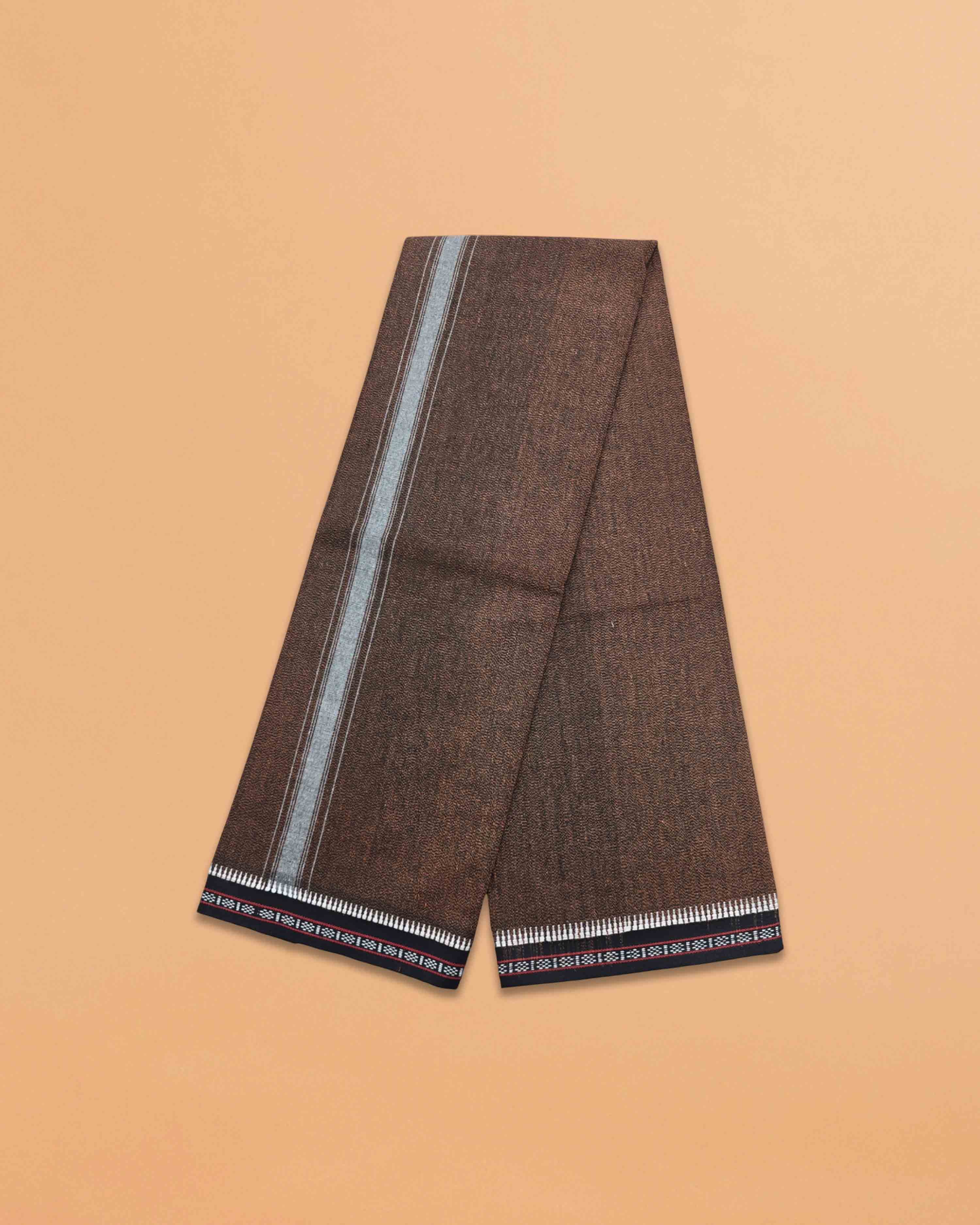 Cotton Home Wear Handloom Dhoti's Color Dhoti l Kerala Thalapathi Border Single/Mundus | Men Temple Wear | Devotional Wear | Pure Cotton -Pack 2