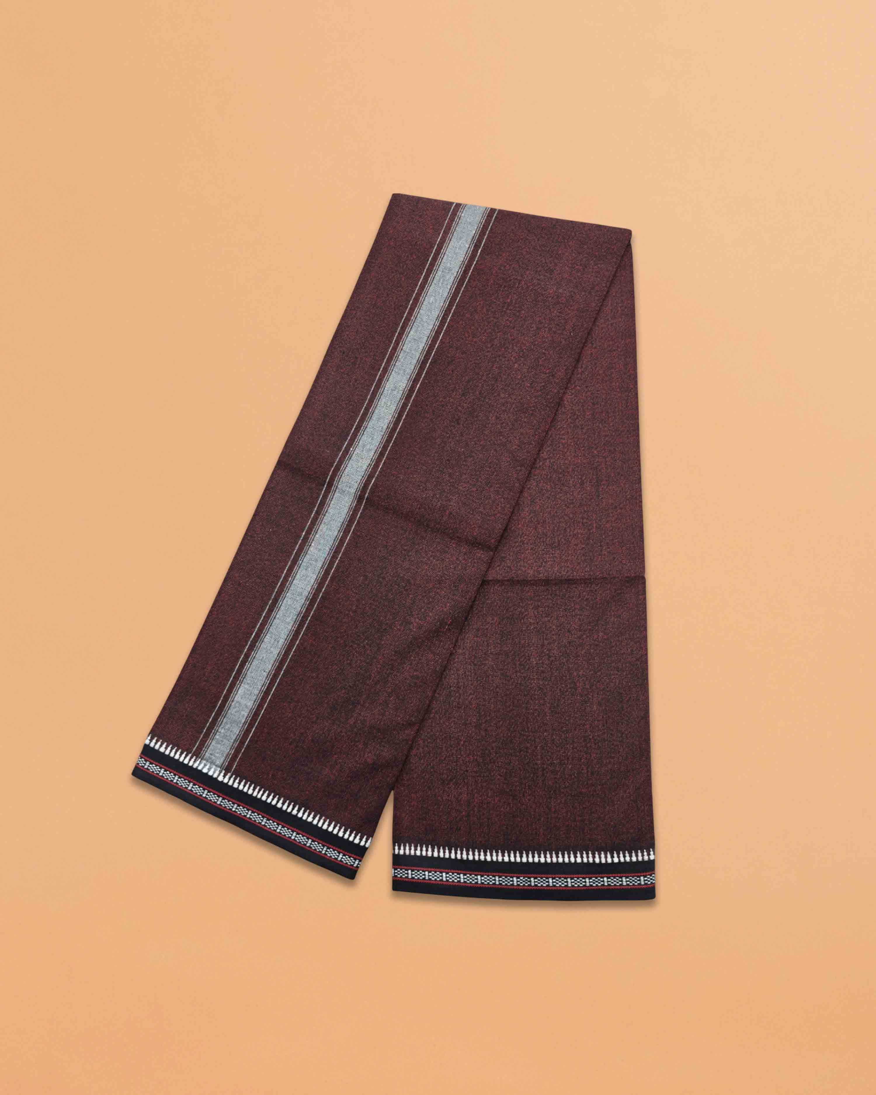 Cotton Home Wear Handloom Dhoti's Color Dhoti l Kerala Thalapathi Border Single/Mundus | Men Temple Wear | Devotional Wear | Pure Cotton -Pack 2