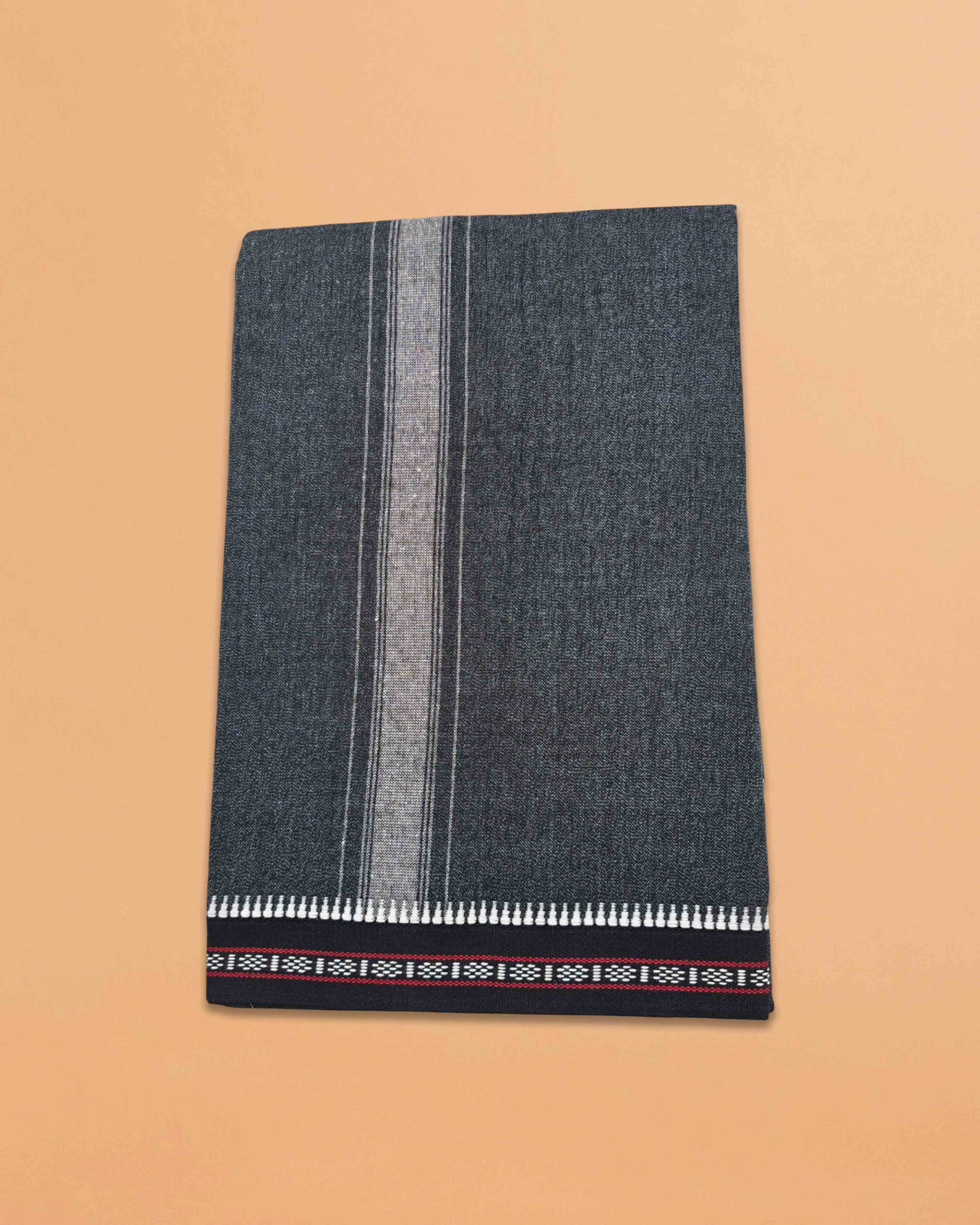 Cotton Home Wear Handloom Dhoti's Color Dhoti l Kerala Thalapathi Border Single/Mundus | Men Temple Wear | Devotional Wear | Pure Cotton -Pack 2