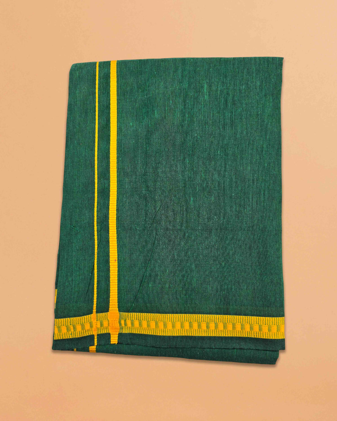 GREYTEN - Color Cotton Dhoti with Color Border for Men - 2 Meters