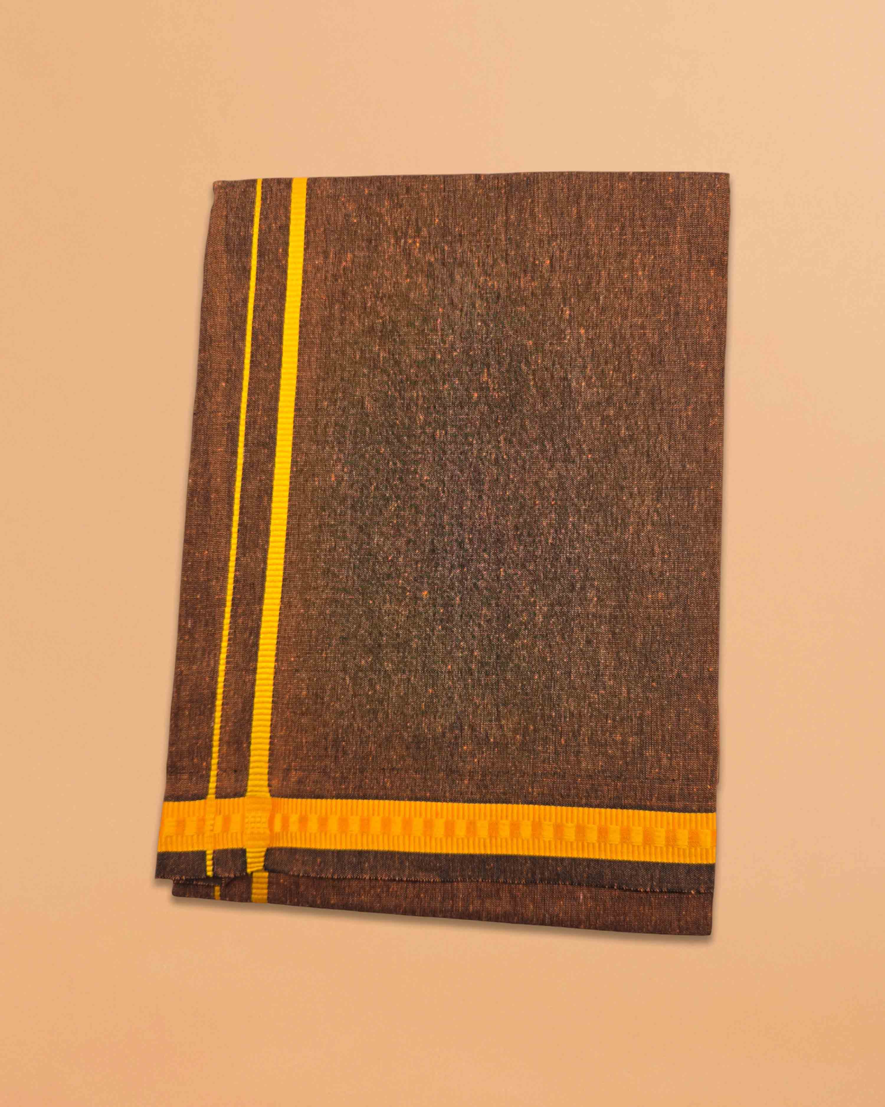 GREYTEN - Color Cotton Dhoti with Color Border for Men - 2 Meters