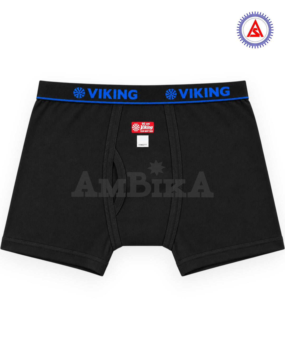 Folded Viking Manford premium cotton trunks three-piece assorted combo