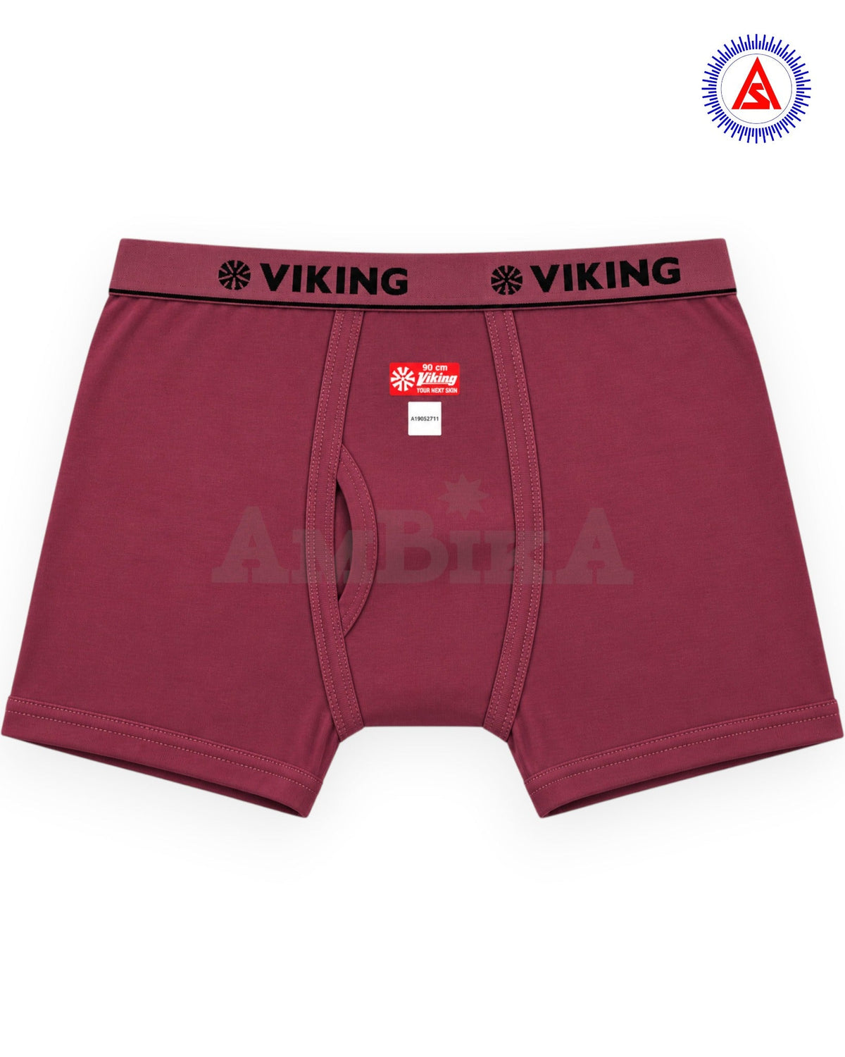 Viking Manford mustard premium cotton trunk fabric and waistband detail