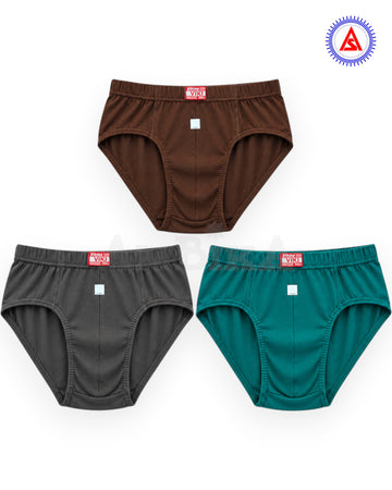 Viking VIKI men's briefs pack of 3 in assorted colours
