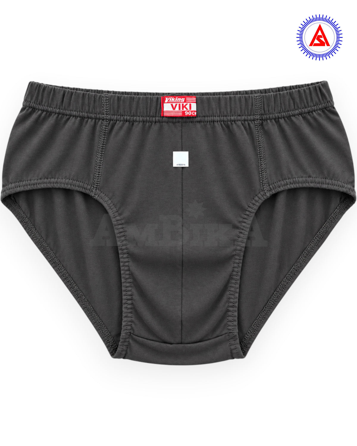 Viking VIKI charcoal men's brief front view