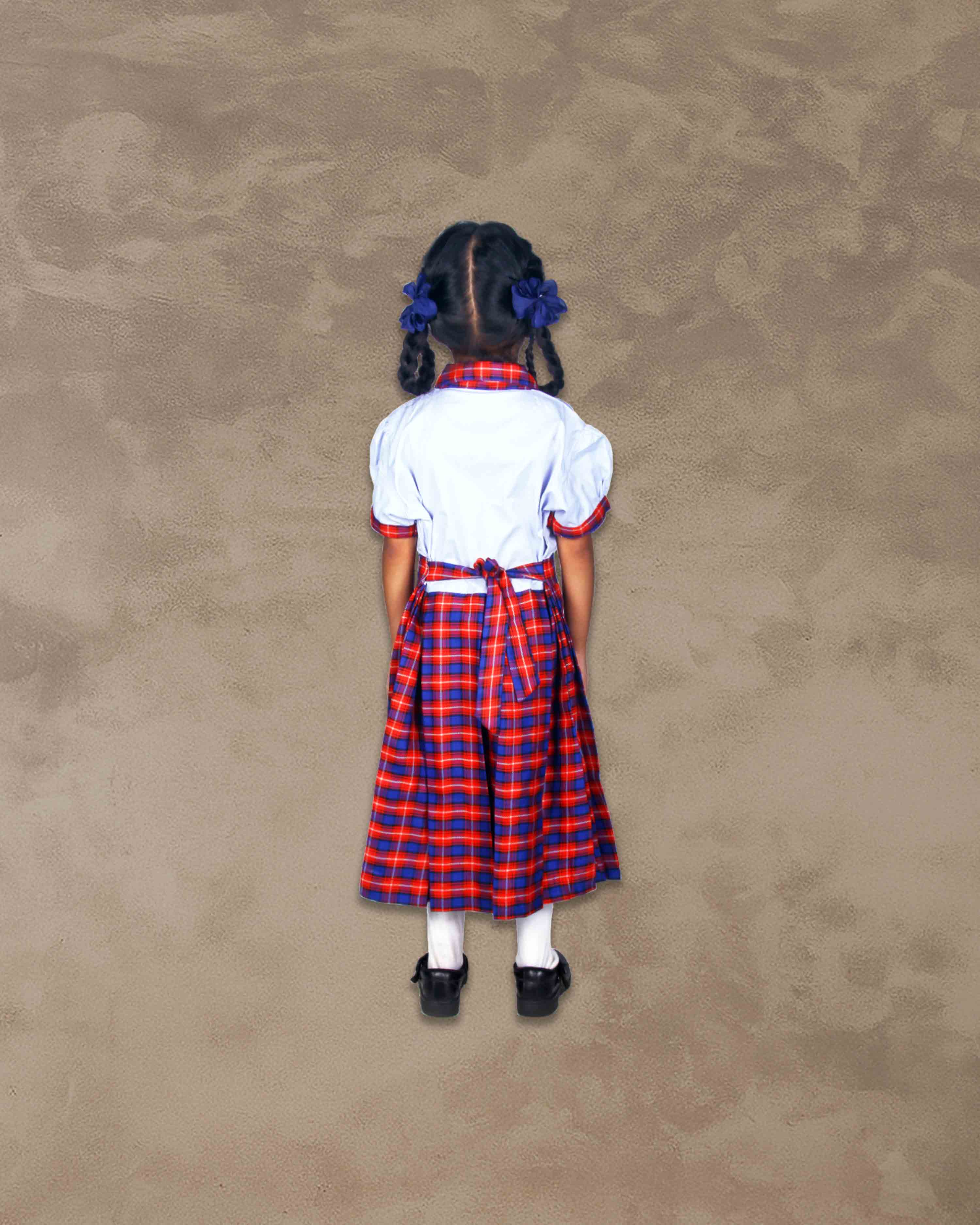 Girls School Uniform Penniform Dress, School Uniform, Readymade Stitched, Regular Fit for Girls
