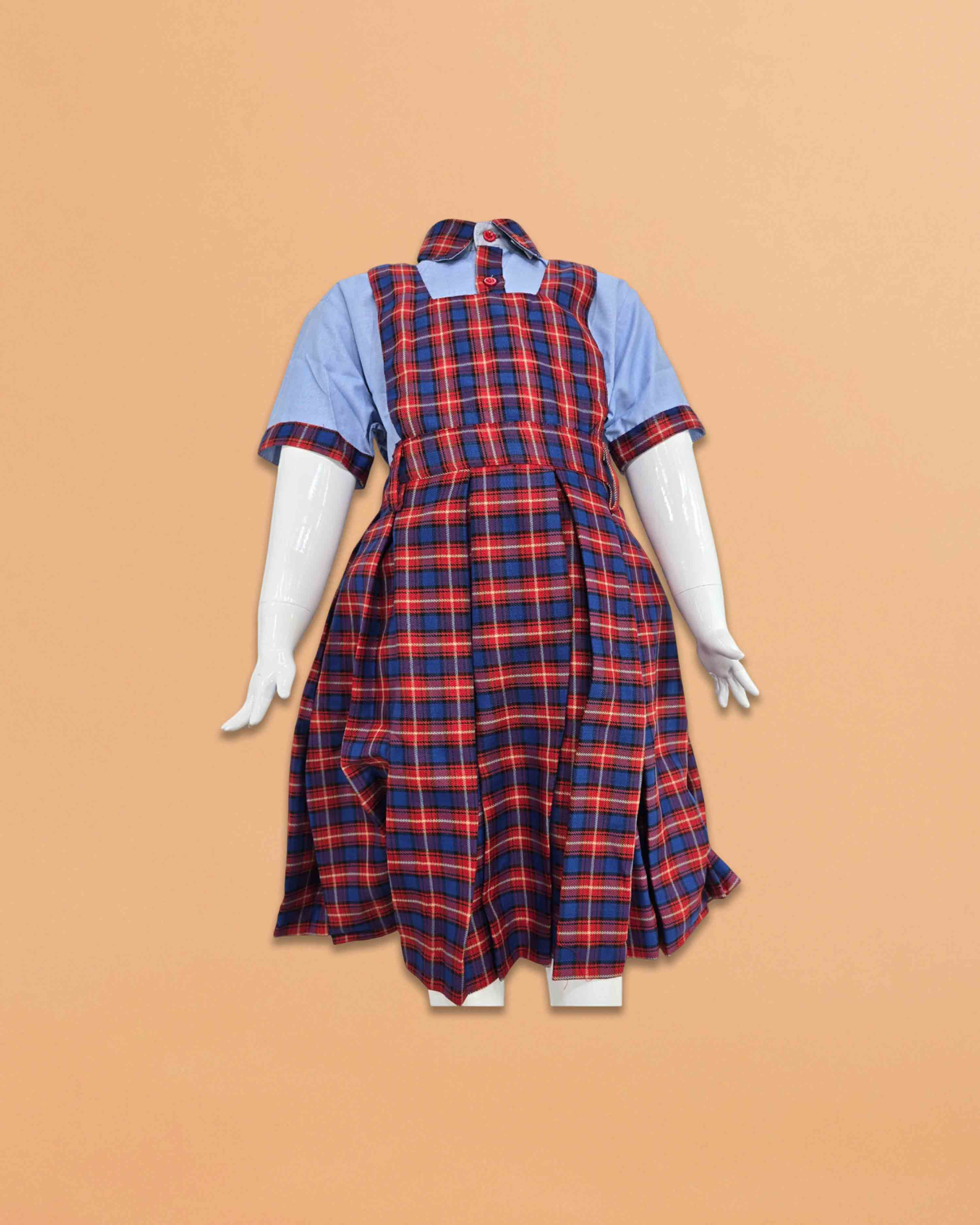 Girls School Uniform Penniform Dress, School Uniform, Readymade Stitched, Regular Fit for Girls