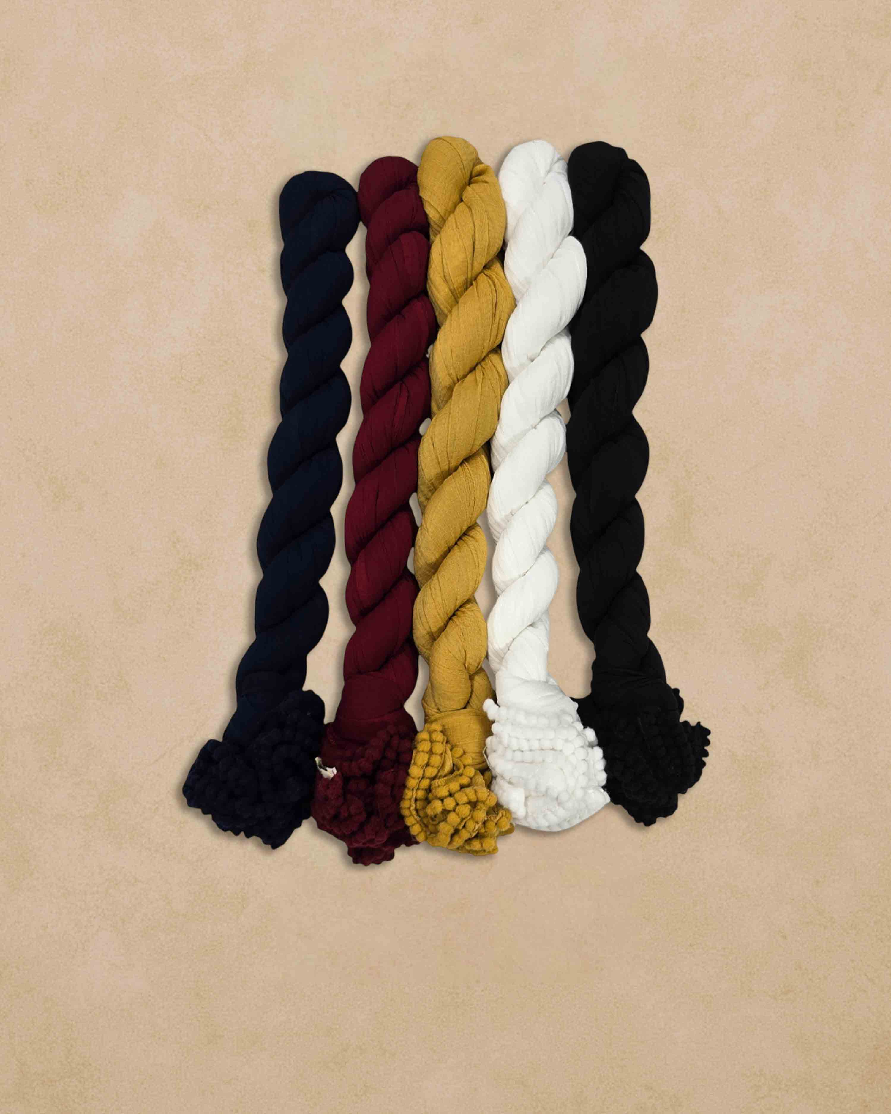 Women's Plain Solid Dupatta/Skarf/Stall Size 2.25 Meters With Lace Casual Use For Women/Girls