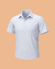 School Uniform for kids | Formal Uniform Shirts for Boys | Readymade Stitched Shirt for Students |White FULL SHIRT