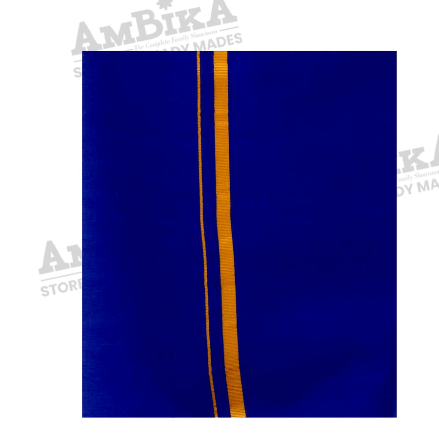 Cotton Color Dhoti & Towel For Men, Traditional Festive & Regular Wear,1.9MT