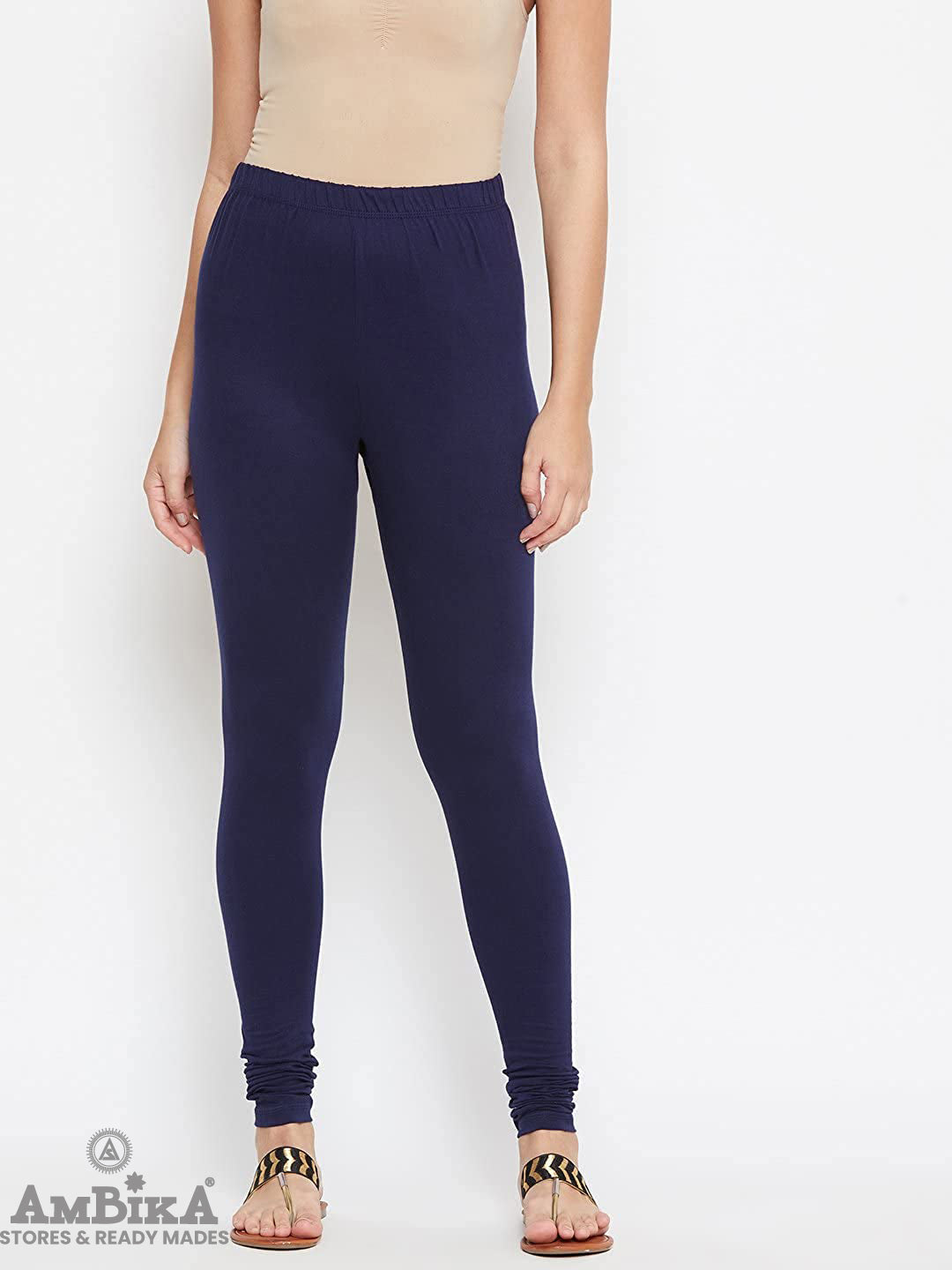 Cotton Leggings for Woman Combo Free Size - Pack of 2