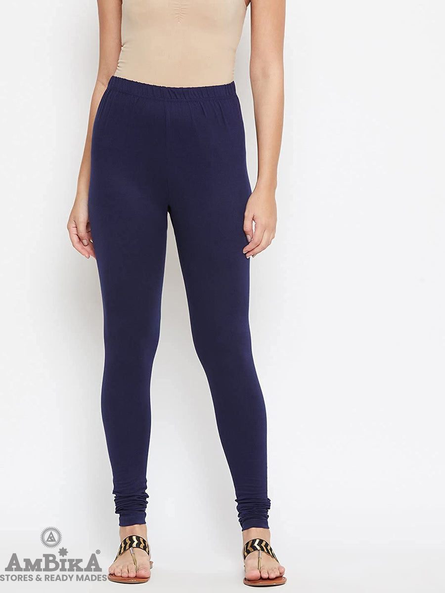 Cotton Leggings for Woman Combo Free Size - Pack of 2