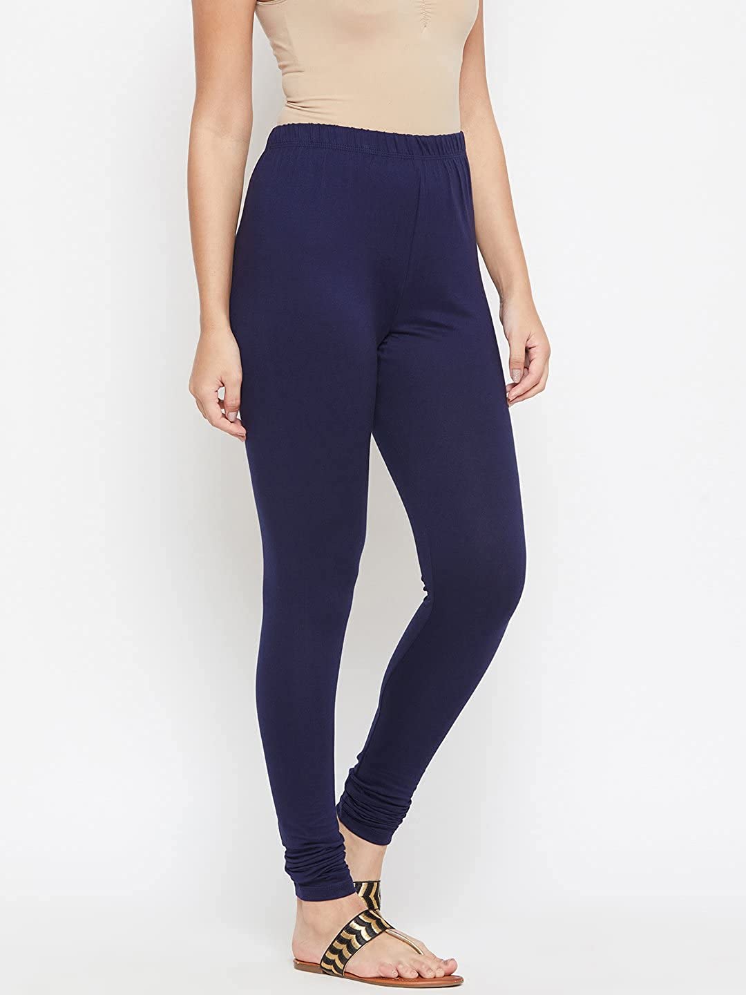 Cotton Leggings for Woman Combo Free Size - Pack of 2