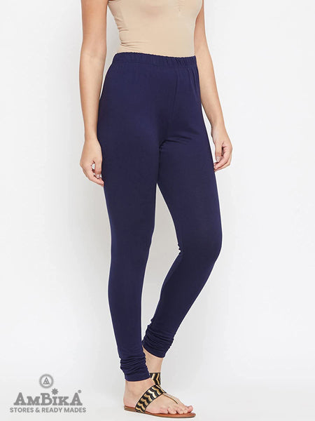 Cotton Leggings for Woman Combo Free Size - Pack of 2