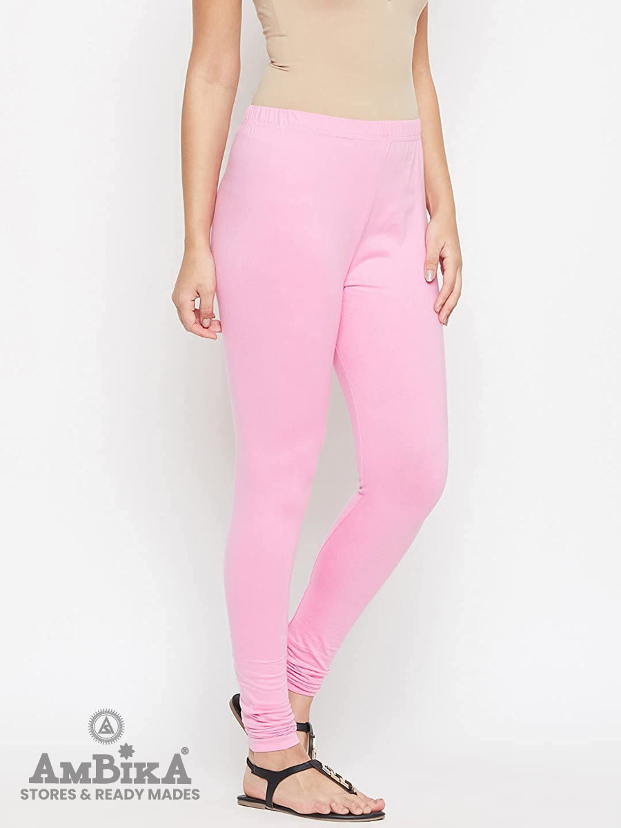 Cotton Leggings for Woman Combo Free Size - Pack of 2