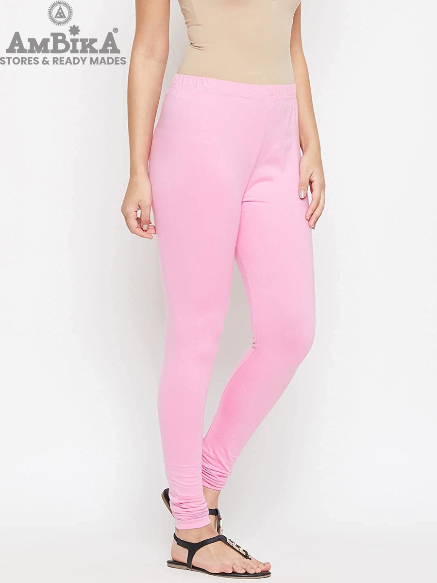 Buy Pelian Women Pink Cotton Full Length Legging (XL) Online at Best Prices  in India - JioMart.