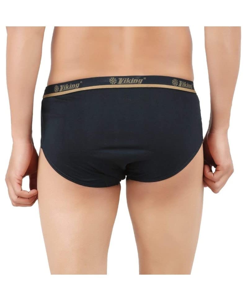 Viking Men's Cotton Briefs - Combo of 5