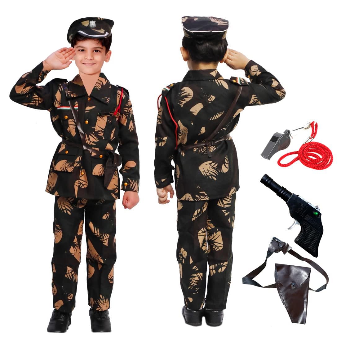 Army Police BSF dress for kids |Army Costumes for Kids| Police dress for boys and girls| Army, Police, Freedom Fighters Community Helper