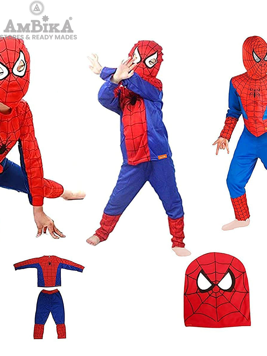 Superhero Costume for kids Spider Boy | Fancy Dress Costumes