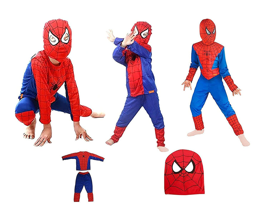 Superhero Costume for kids Spider Boy | Fancy Dress Costumes