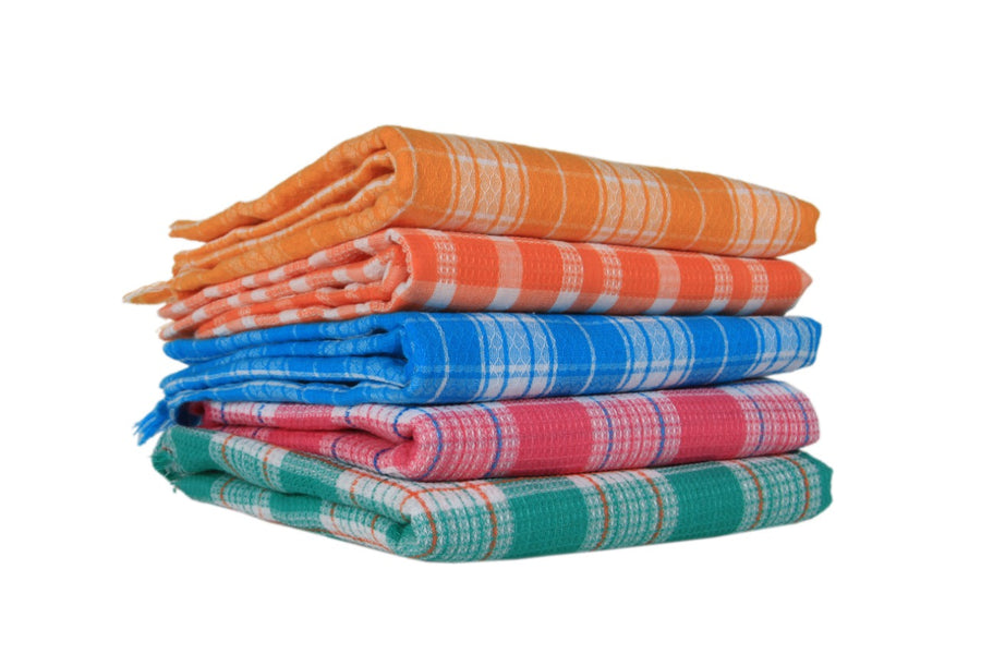 Cotton Bath Towel | Combo Pack of 5 | Large Size | Ultra Soft, Absorbent & Quick Dry Towel for Bath, Beach, Pool, Travel, Spa and Yoga